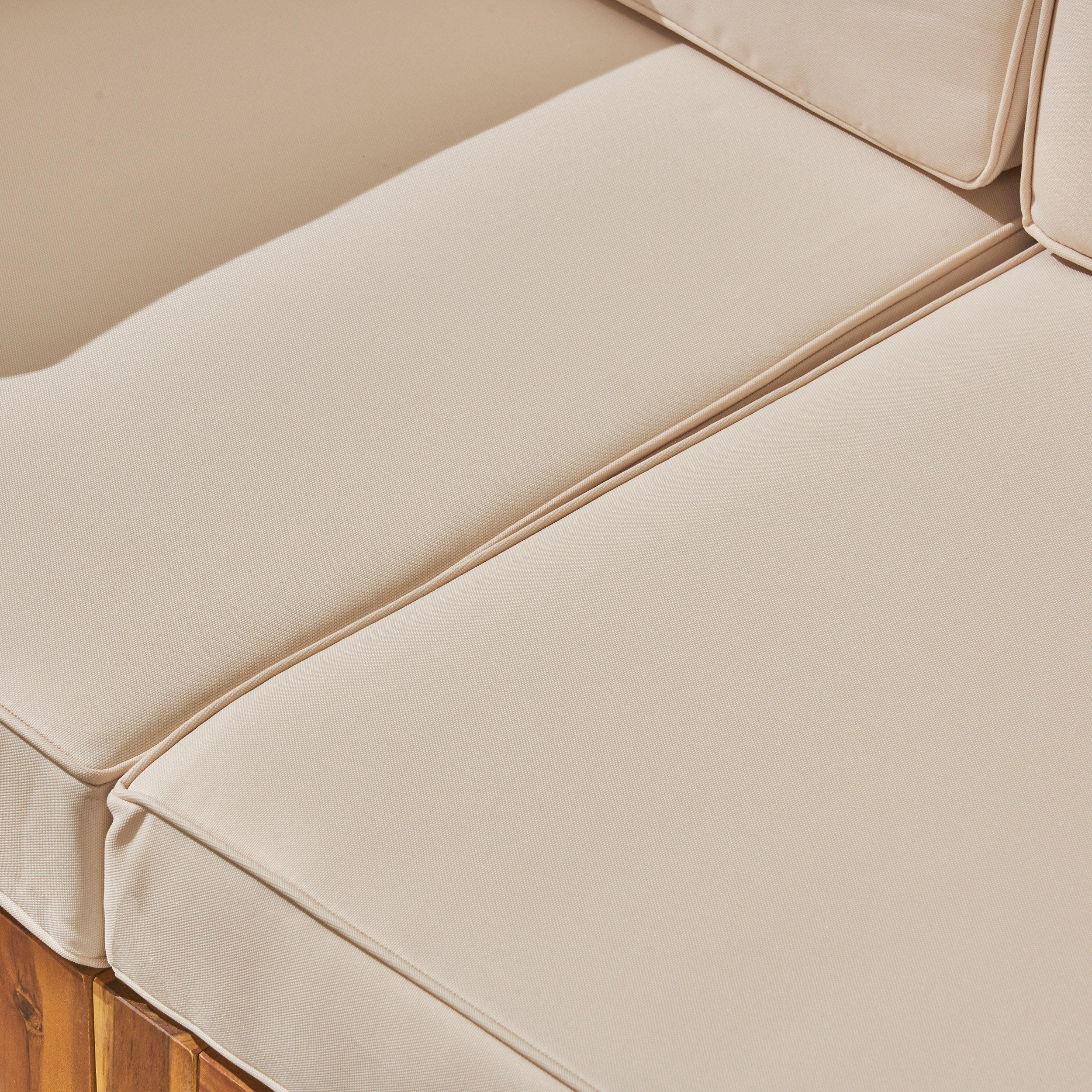 Ravello Outdoor Sectional Sofa Set with Coffee Table - furnishings