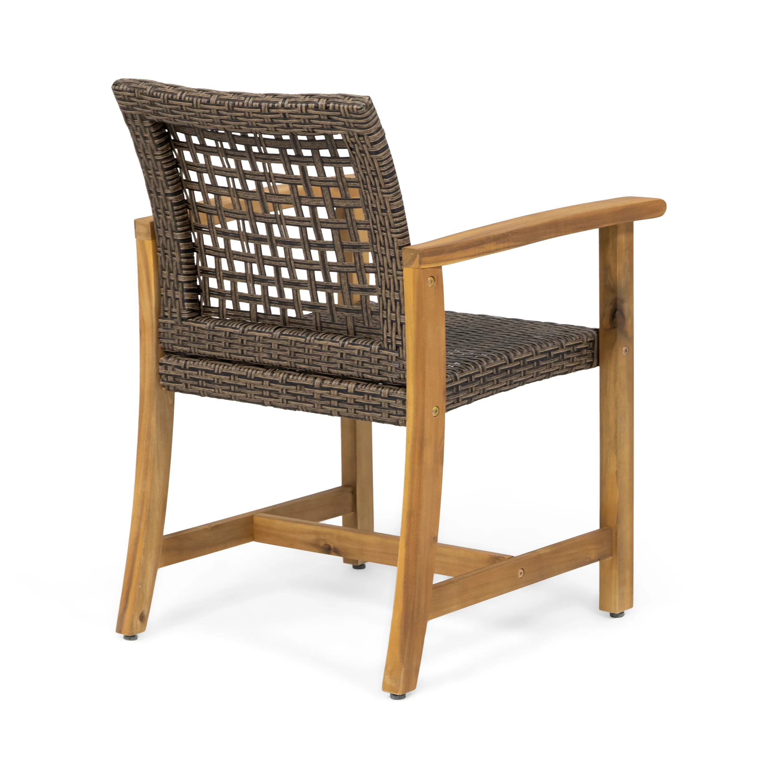 Levant Outdoor Acacia Wood Dining Chair (Set of 2) - furnishings