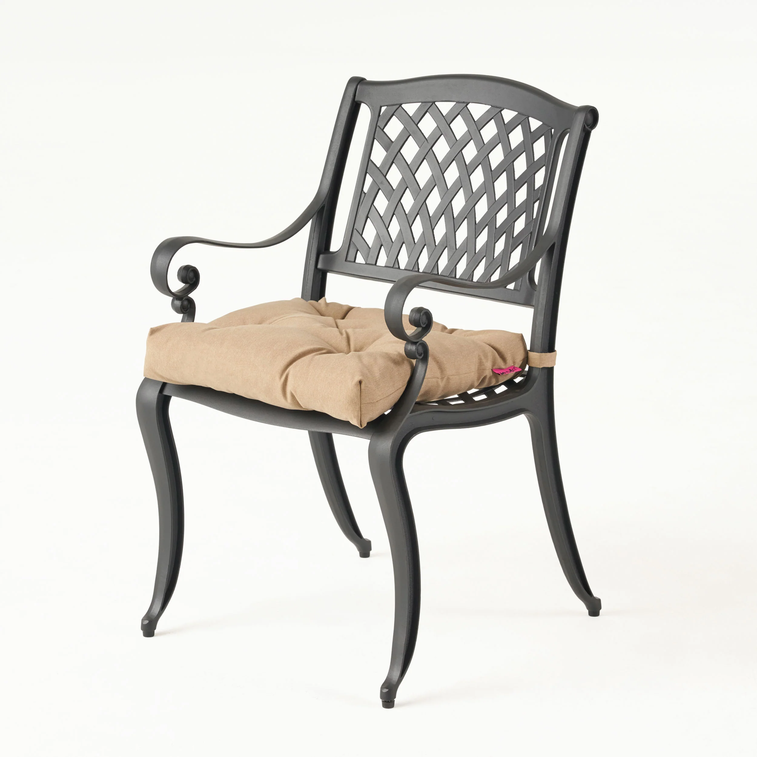 Allee Outdoor Dining Chair with Cushion (Set of 2) - furnishings