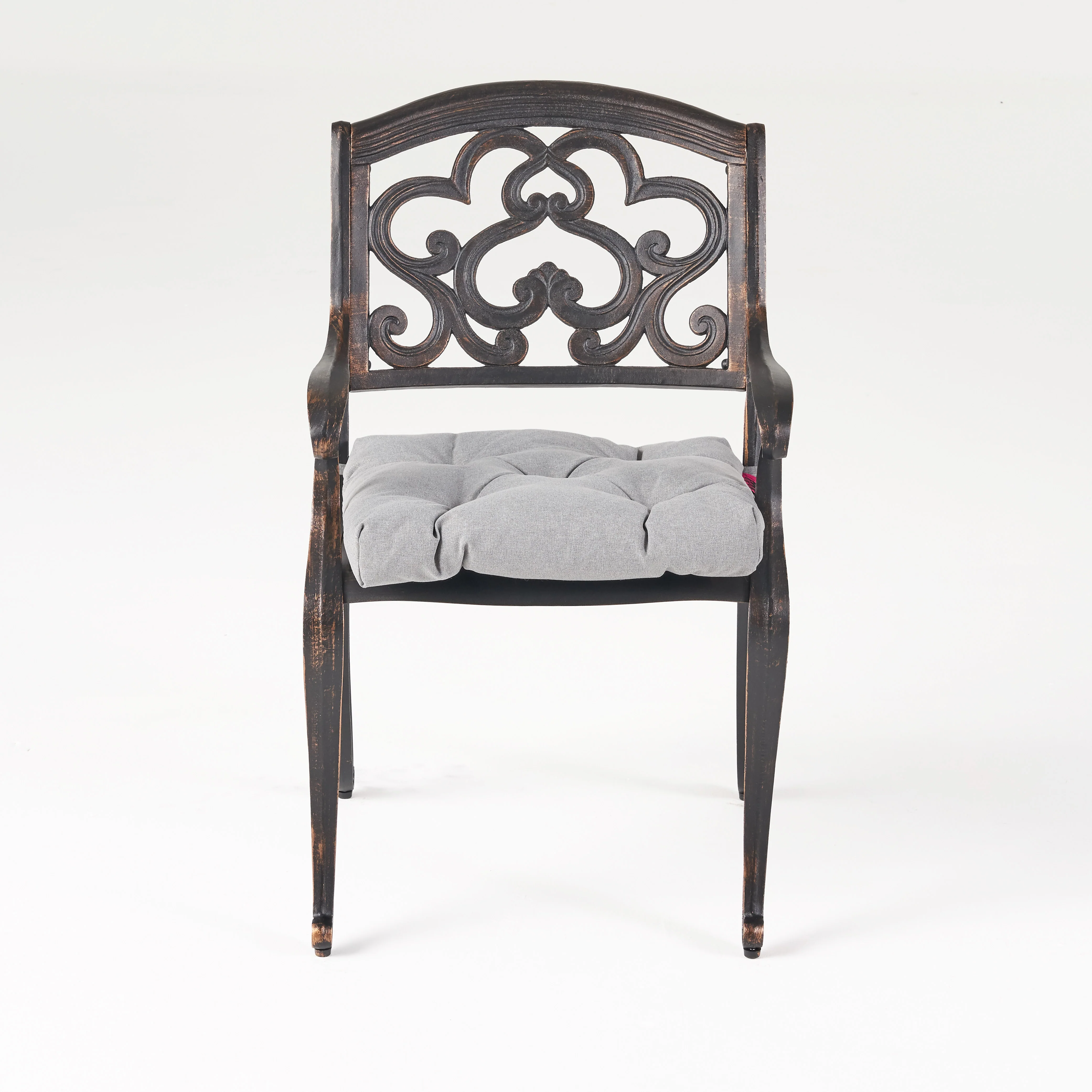 Sher Outdoor Dining Chair with Cushion (Set of 2) - furnishings