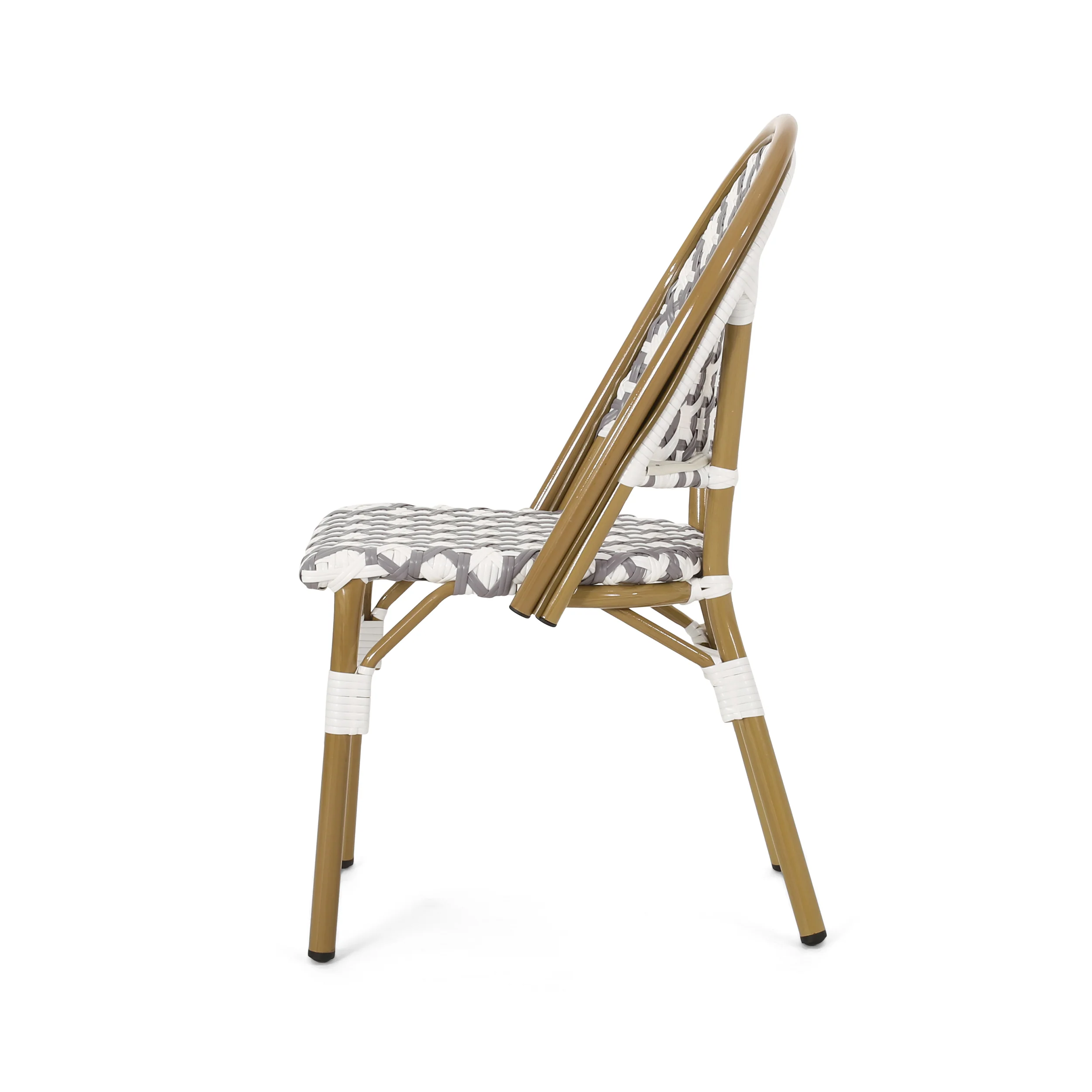 Jordy Outdoor French Bistro Chair (Set of 2) - furnishings
