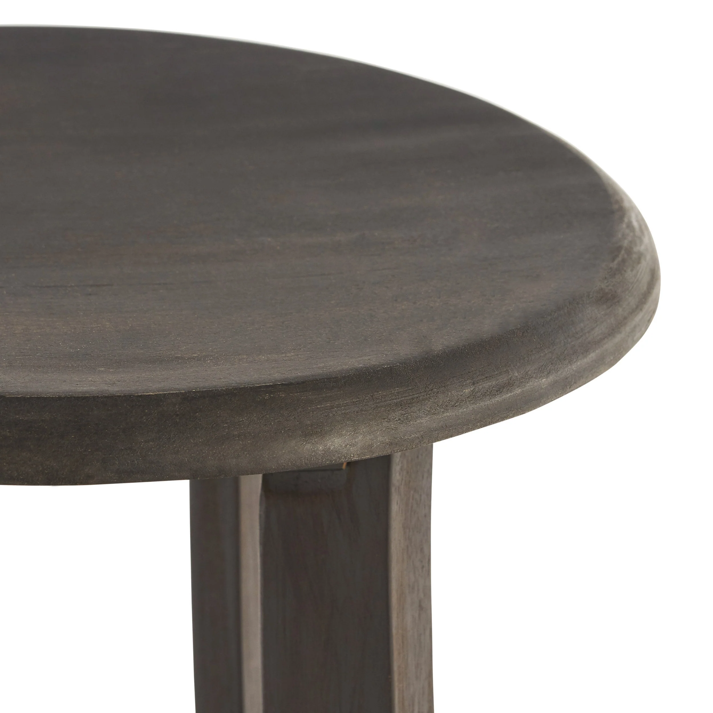 Primrose 30-Inch Outdoor Dark Grey Finished Acacia Wood Barstools - furnishings