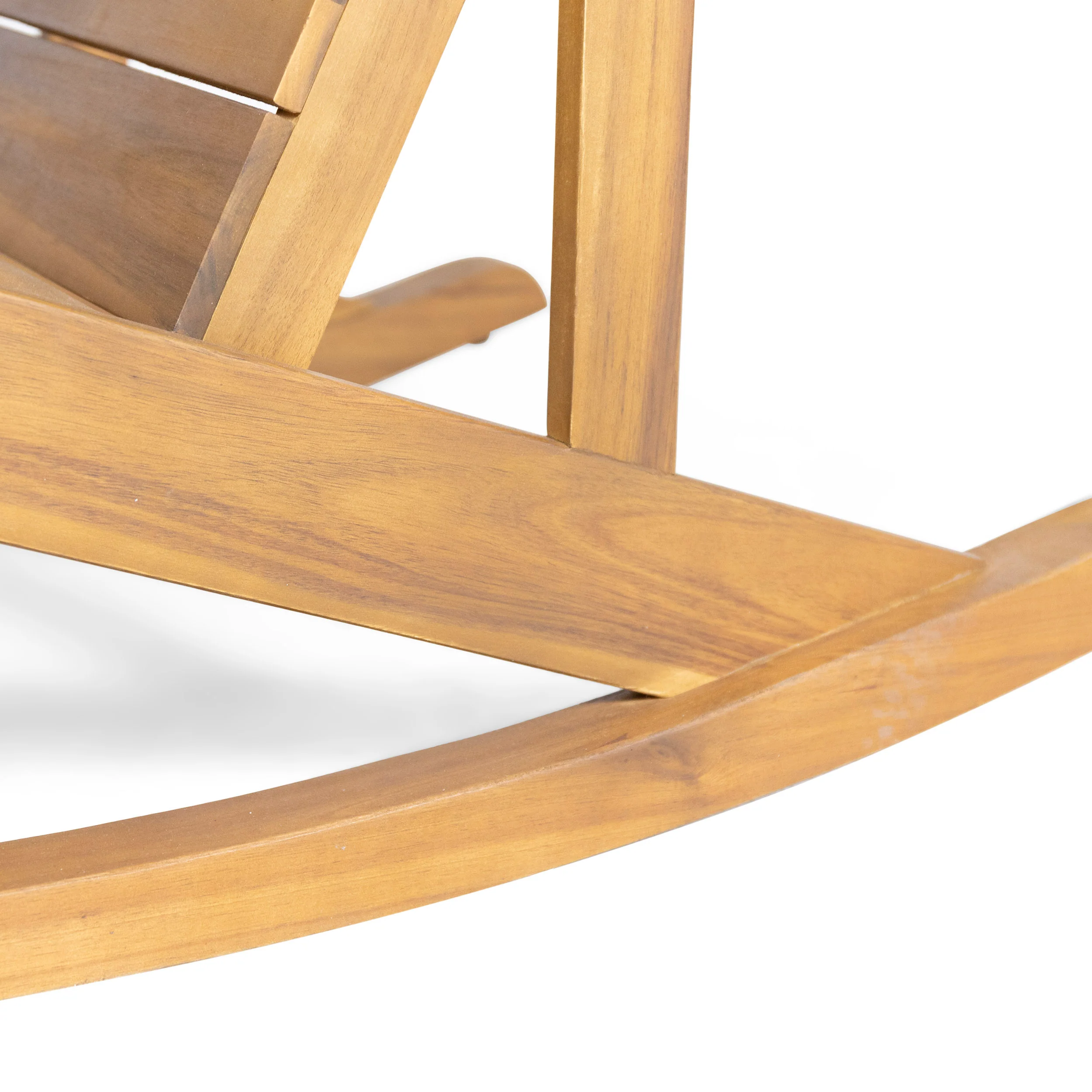 Winder Outdoor Acacia Wood Adirondack Rocking Chair, Set of 2 - furnishings