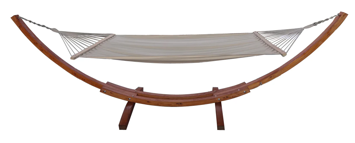 Weston Outdoor Hammock w/ Wooden Base - furnishings