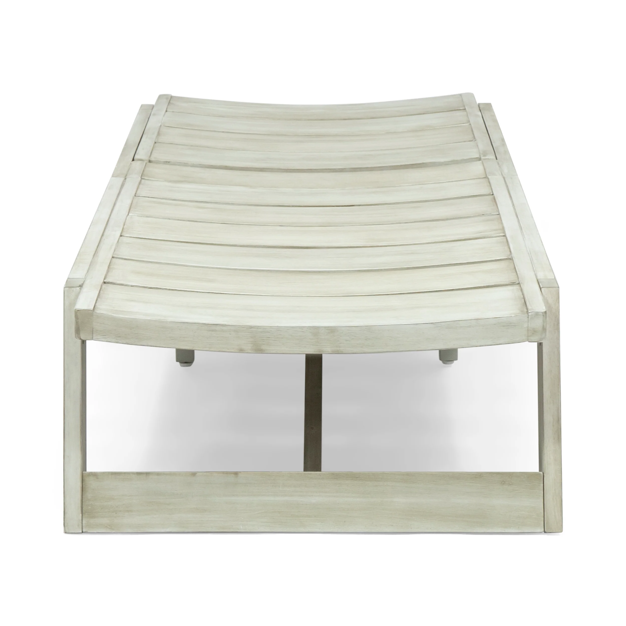Adelaide Outdoor Wood and Iron Chaise Lounges (Set of 2) - furnishings