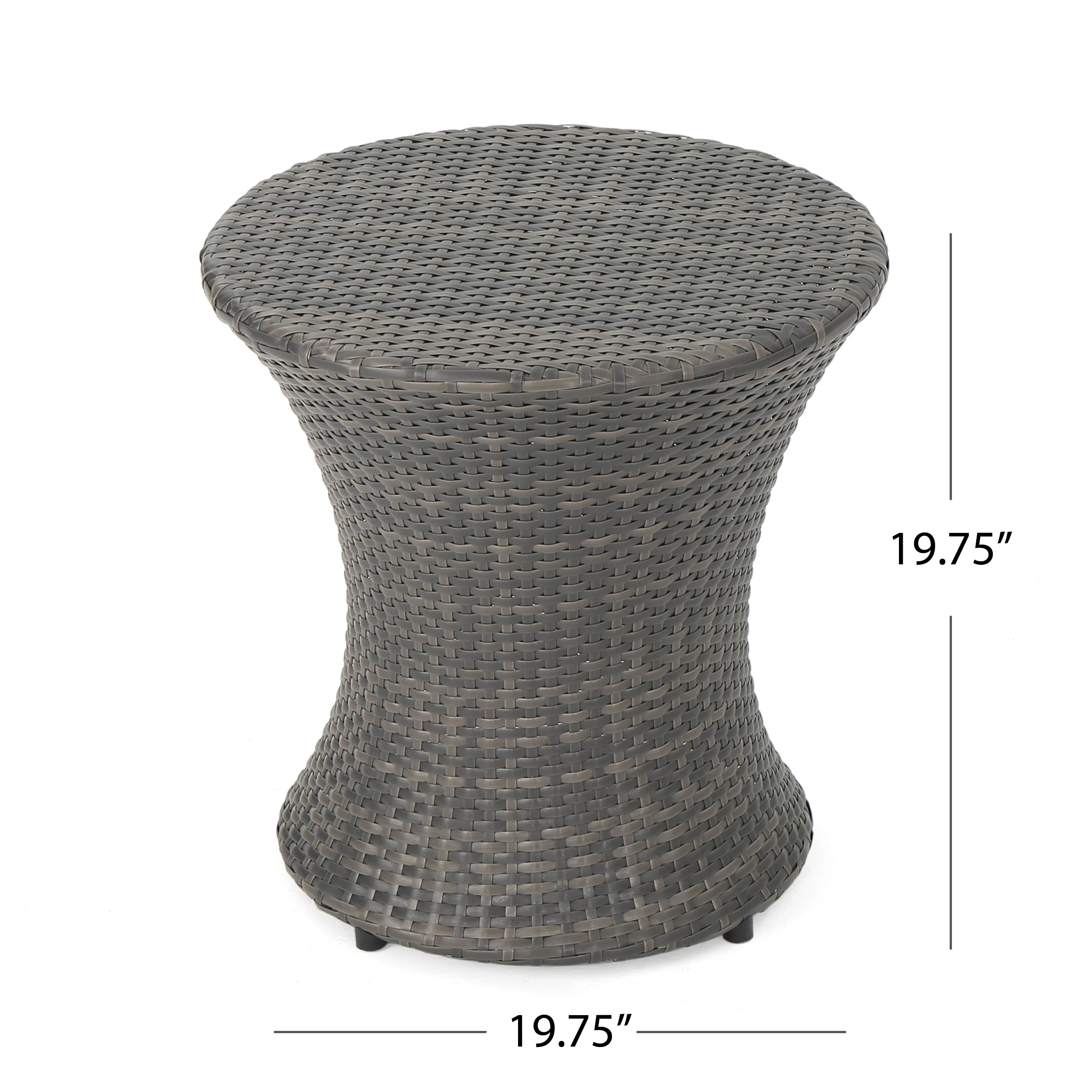 Janet Outdoor 3 Piece Wicker Chat Set - furnishings