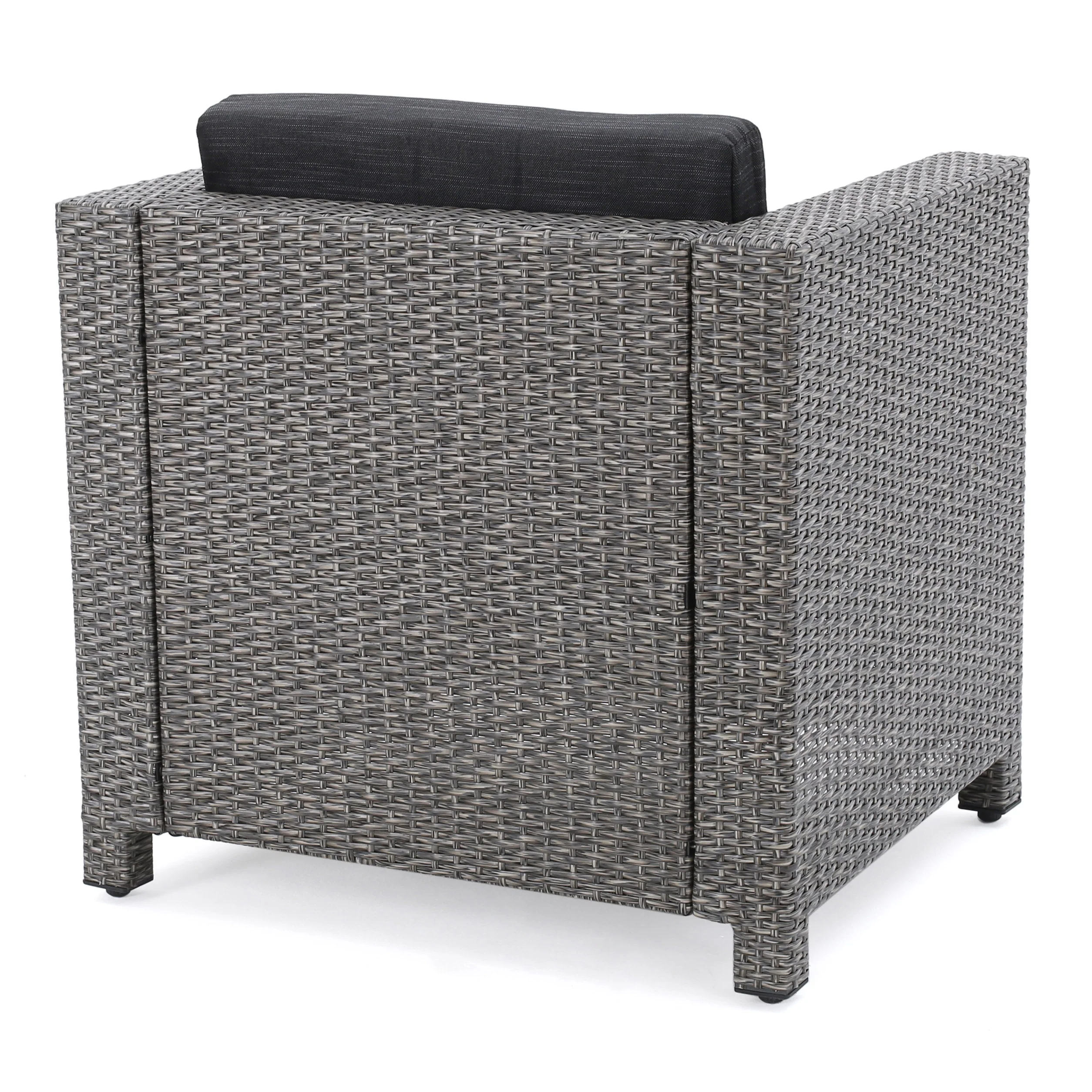 Venice 4-Seater Outdoor Fire Pit Chat Set - furnishings