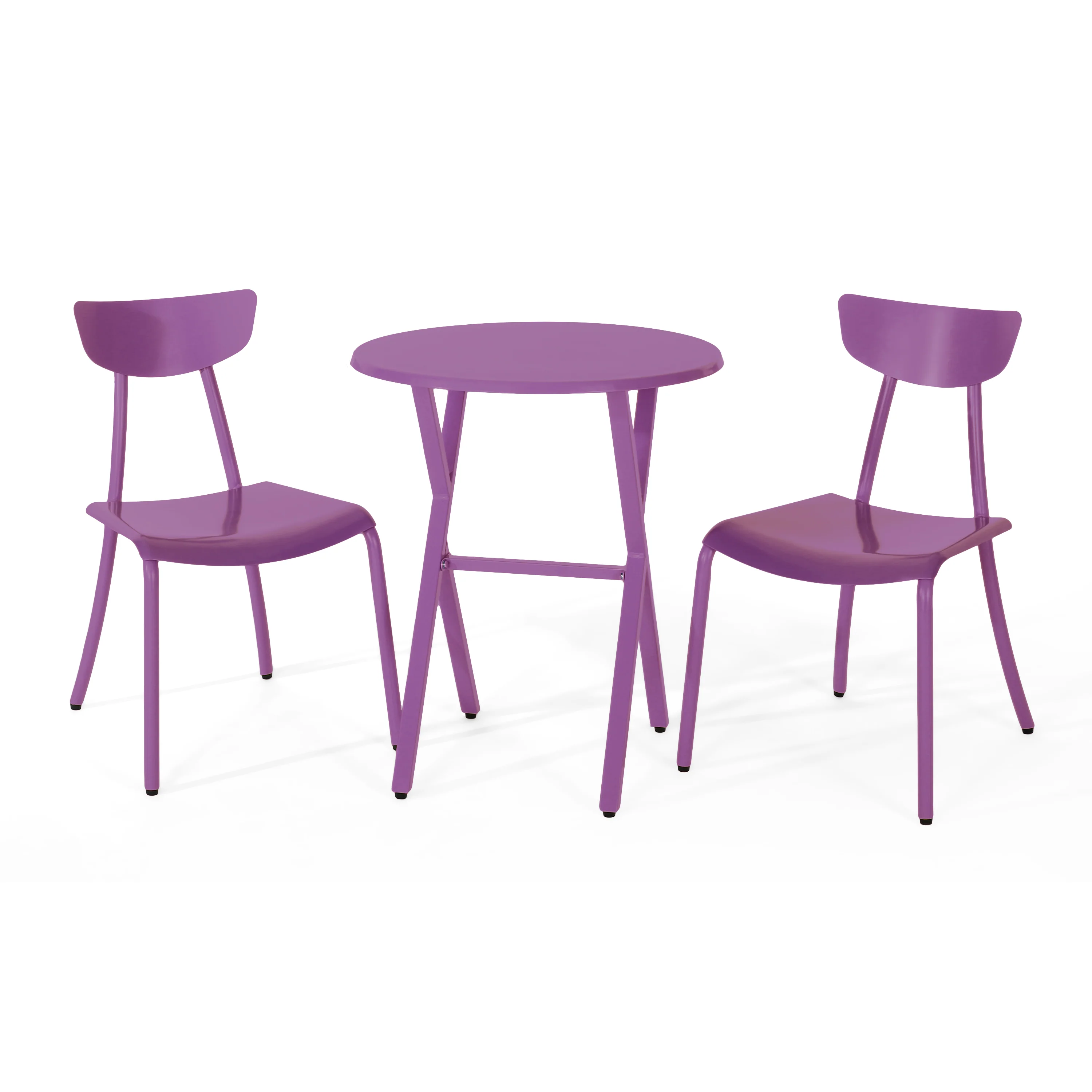 Lucy Outdoor Iron Bistro Set - furnishings