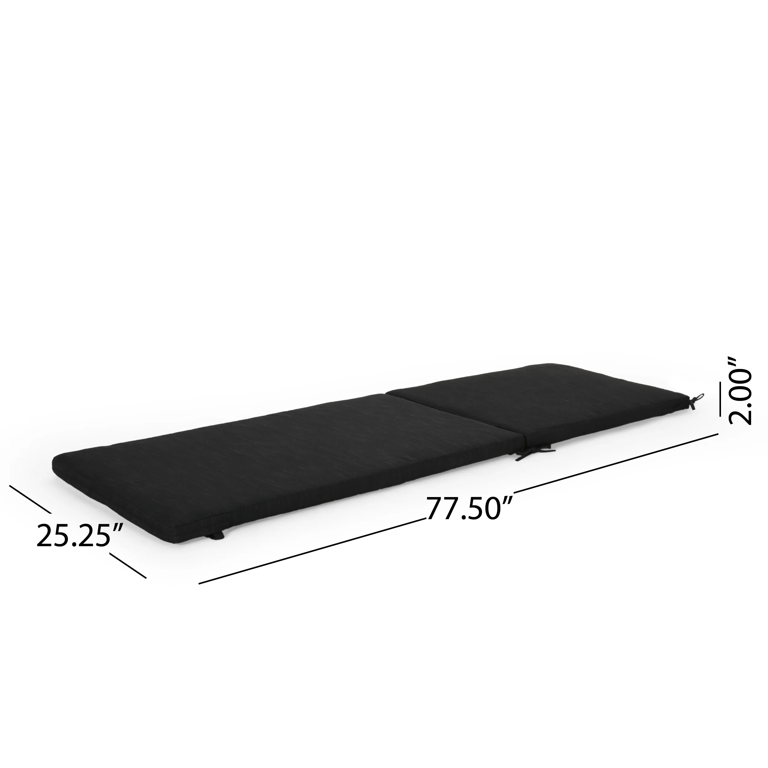 Cherie Modern Outdoor Adjustable Chaise Lounge with Cushion - furnishings