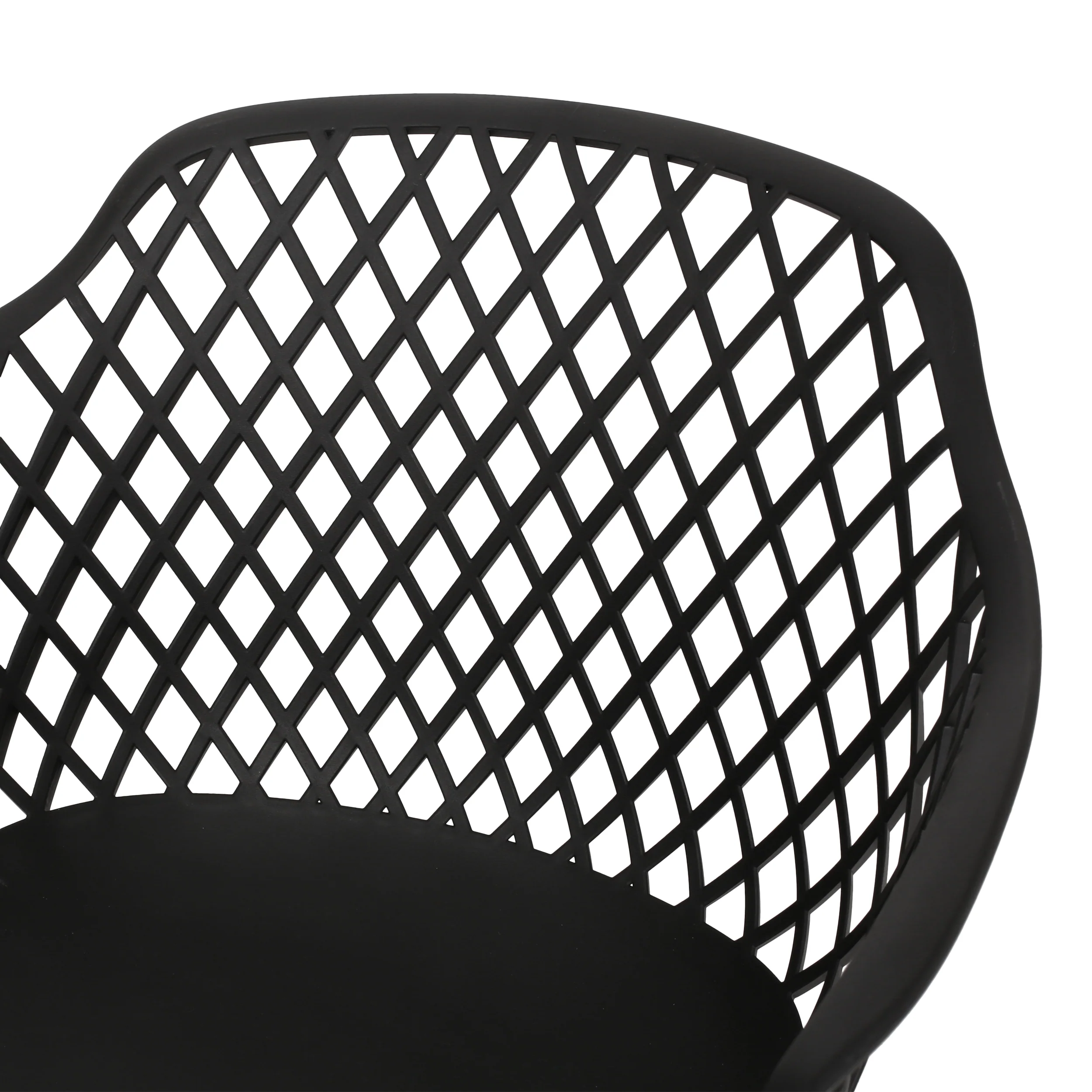 Tate Outdoor Modern Dining Chair (Set of 2) - furnishings