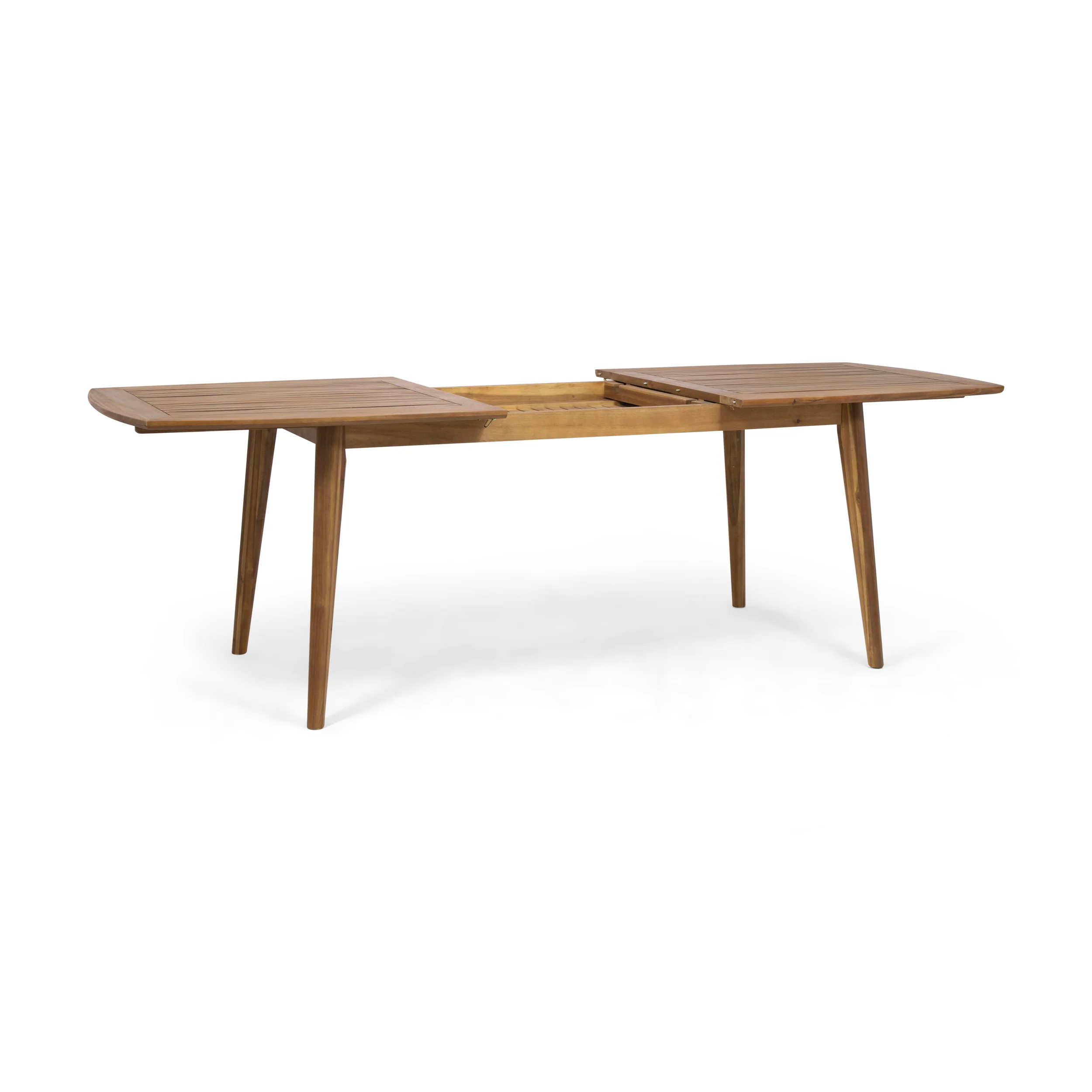 Stanford Outdoor Acacia Wood Expandable Dining Table - furnishings