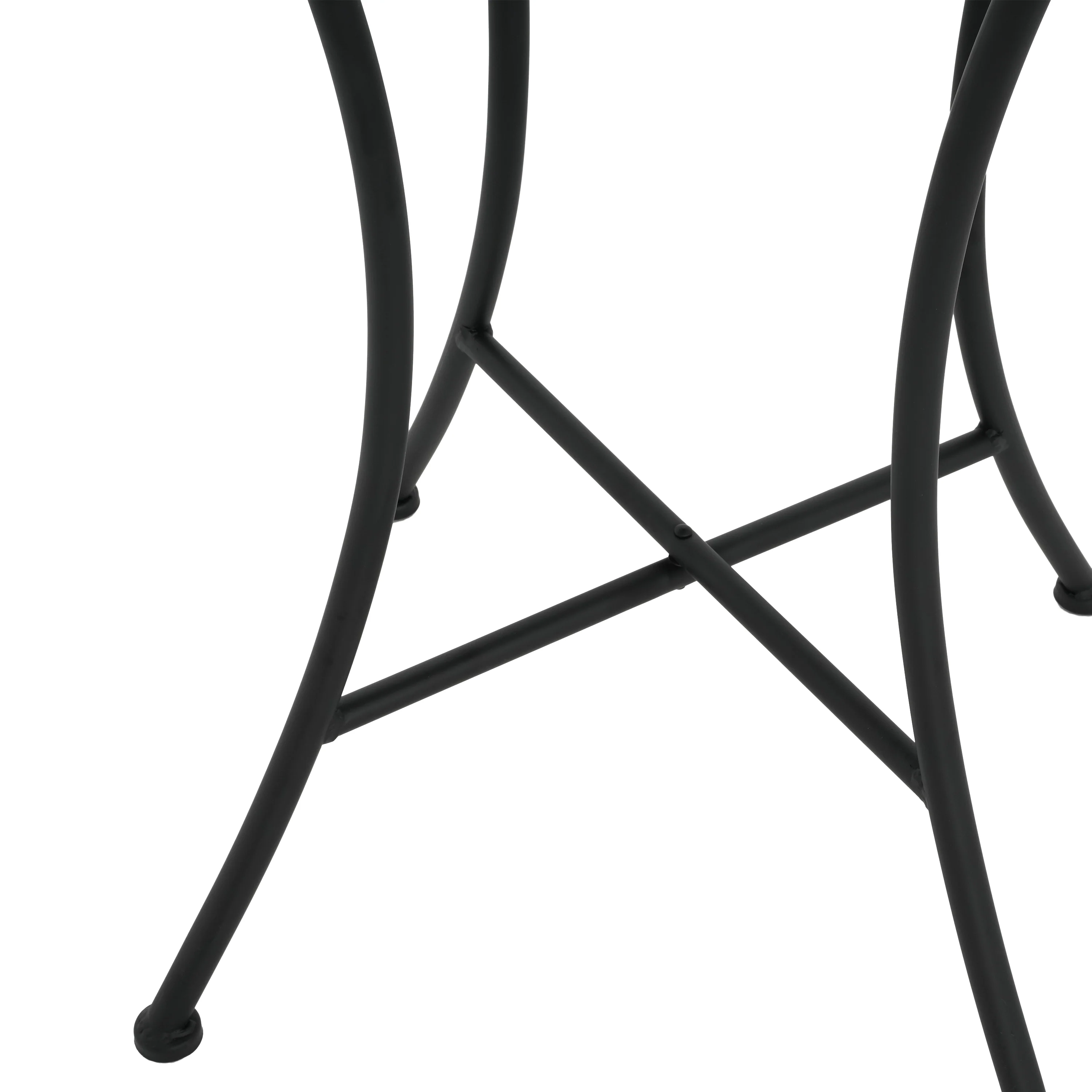 Eamone Outdoor Patio Chat Set, Ceramic Tile, Iron - furnishings