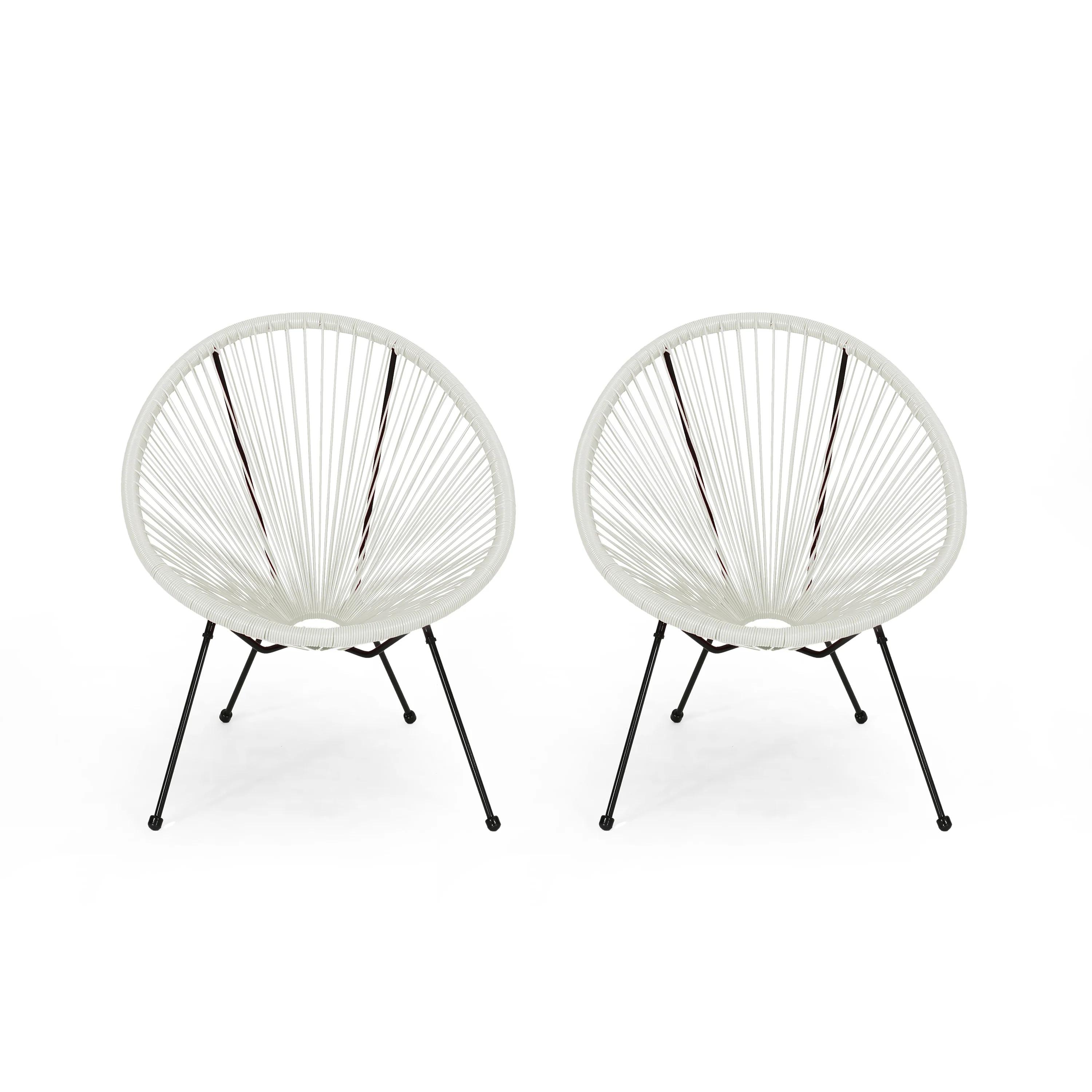 Major Outdoor Mexican String Weave Chair (Set of 2) - furnishings