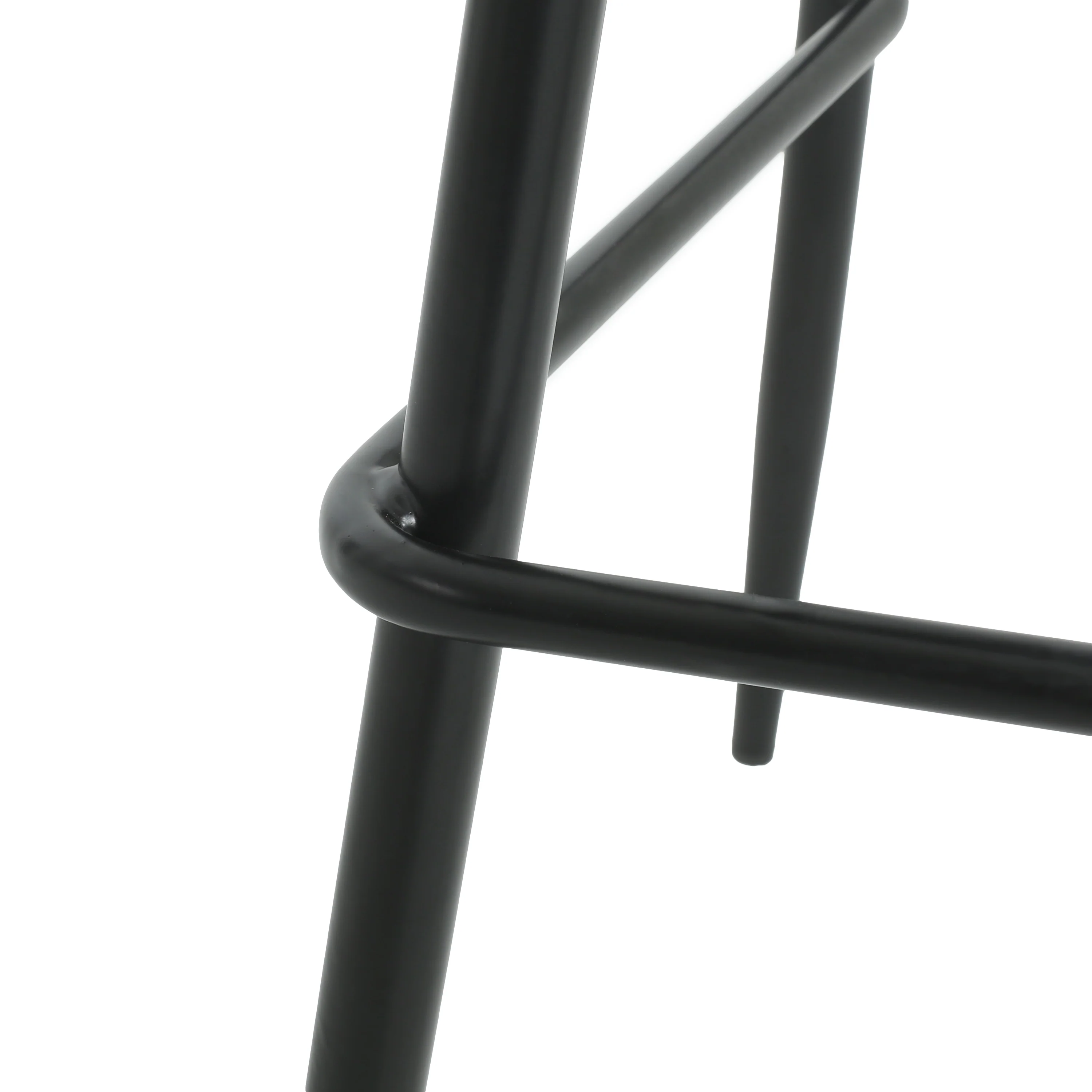 Indoor & Outdoor Polypropelene Plastic Gable Barstool, Set of 2 - furnishings