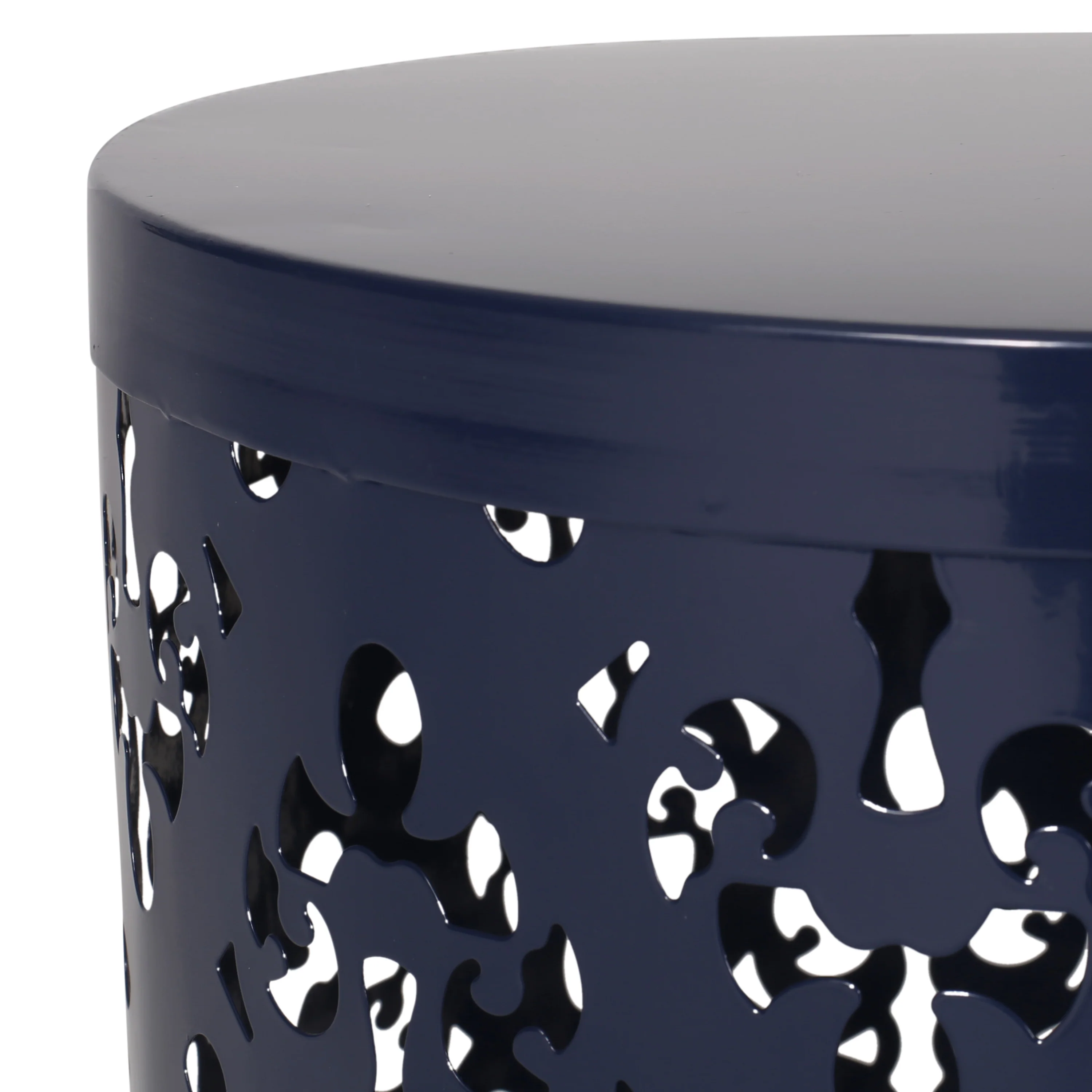 Verdugo Outdoor Metal Side Table - furnishings