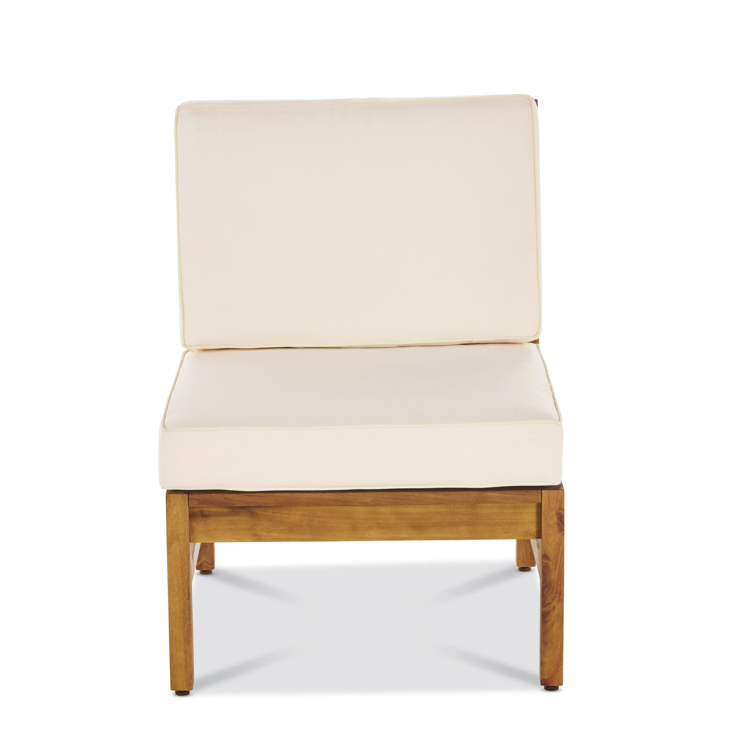 Capri 6-Seater Outdoor Wooden Sectional - furnishings