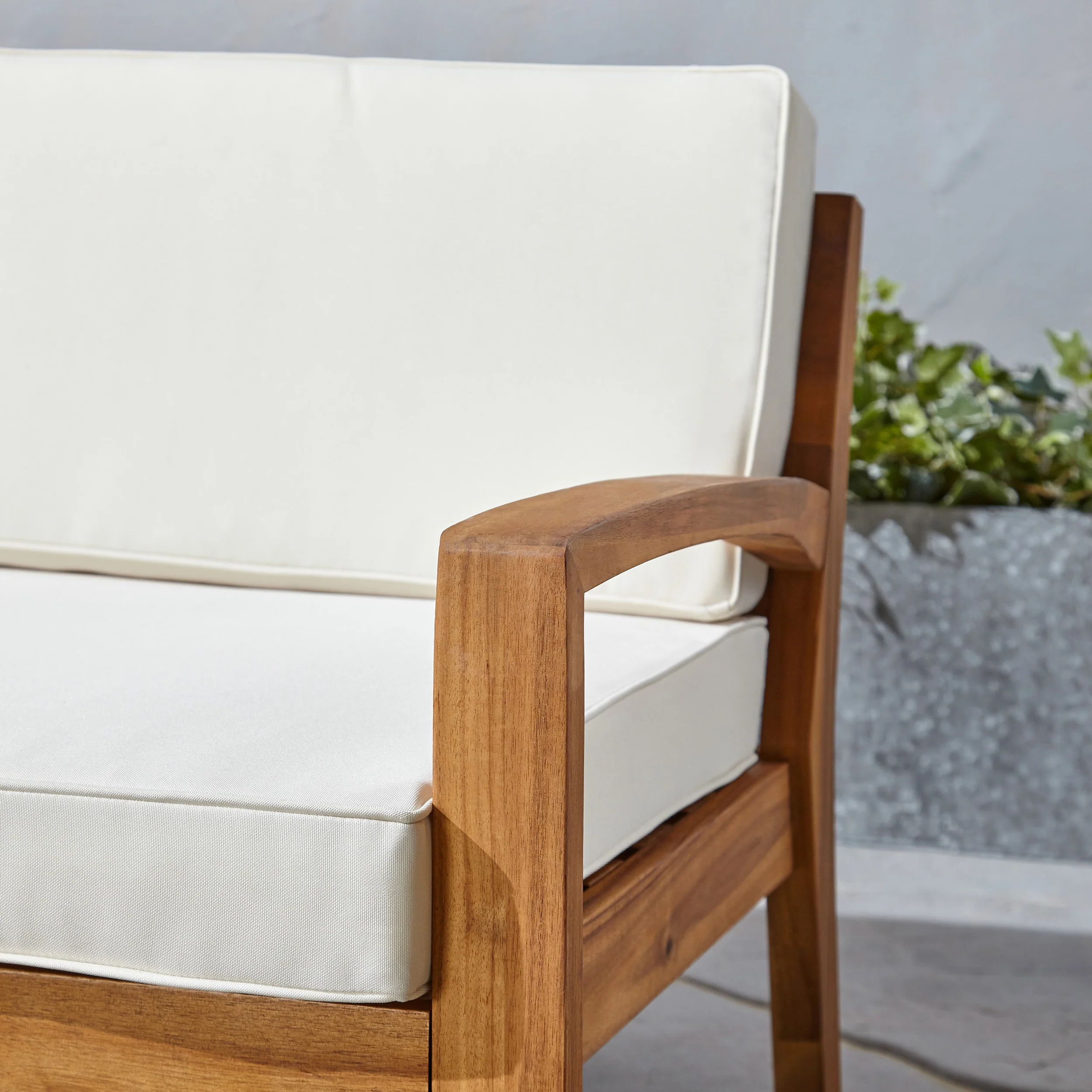 Parma 4-Seater Sectional Sofa Set For Patio with Club Chair - furnishings