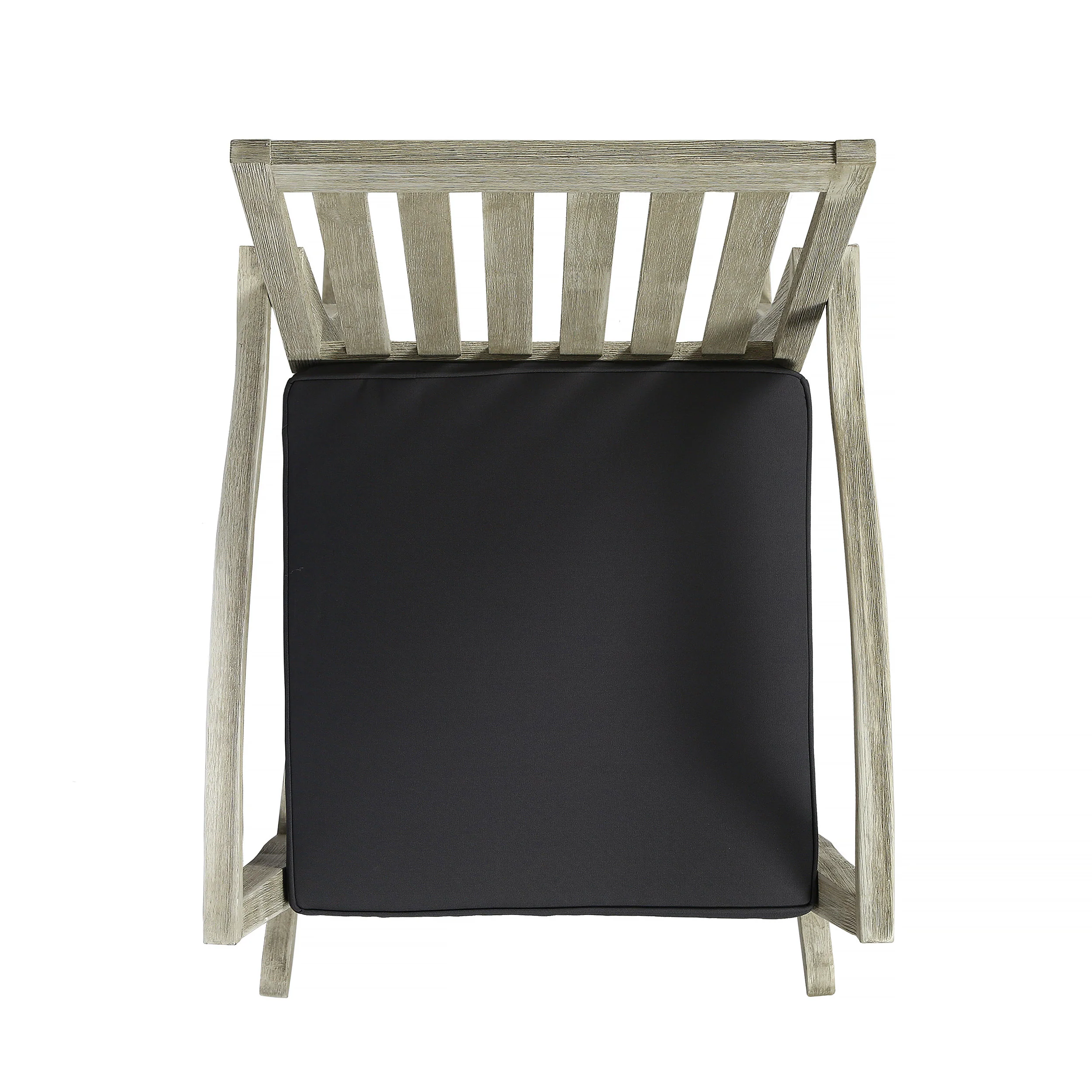 Yvonne Outdoor Acacia Wood Rocking Chair with Water-Resistant Cushions - furnishings