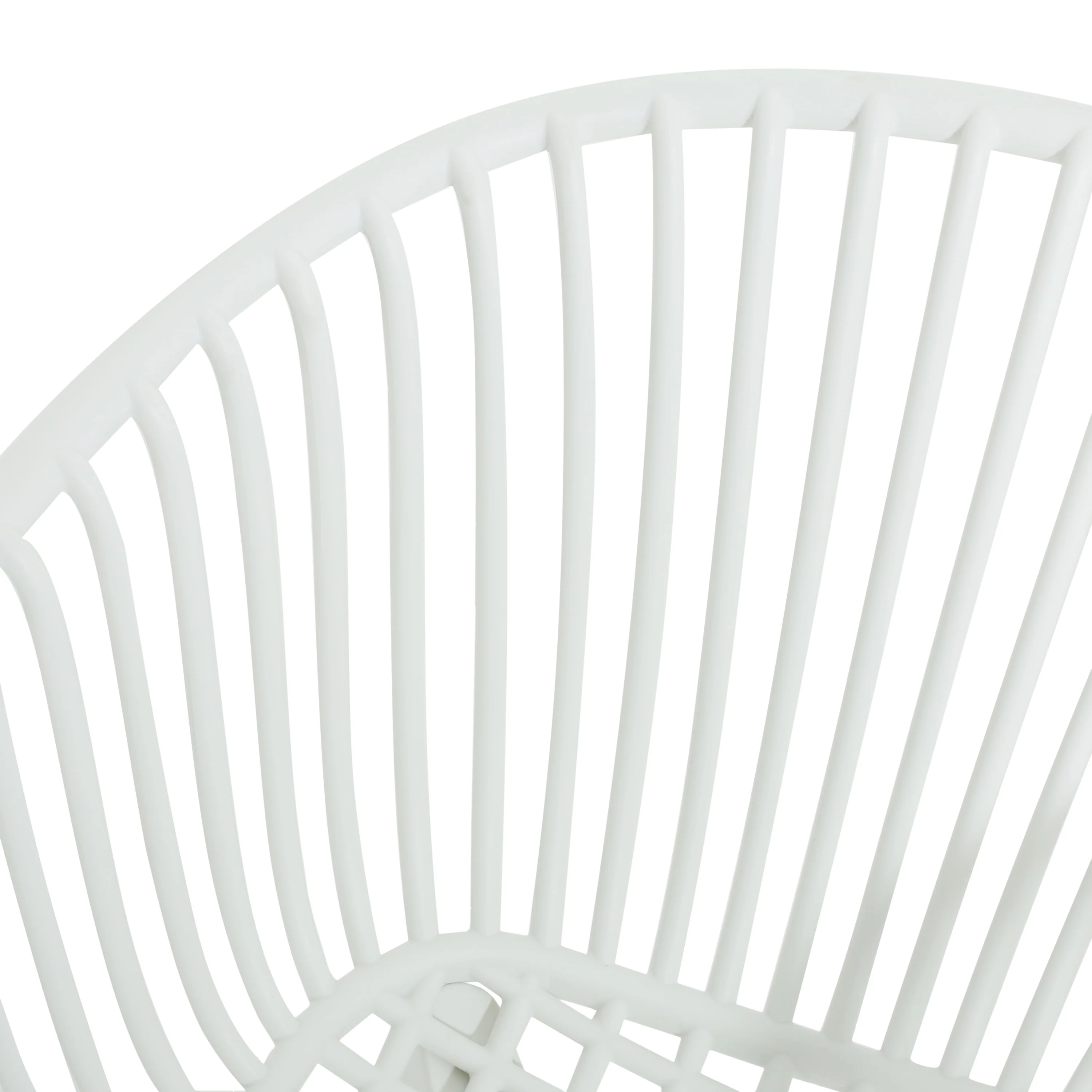El Camino Indoor & Outdoor Polypropelene Plastic Accent Chairs, Set of 2 - furnishings