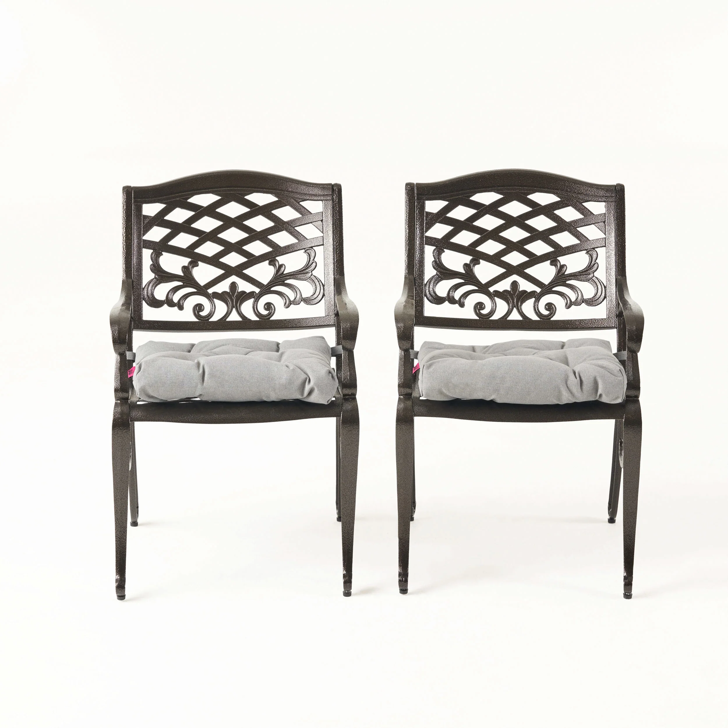 Juel Outdoor Dining Chair with Cushion (Set of 2) - furnishings