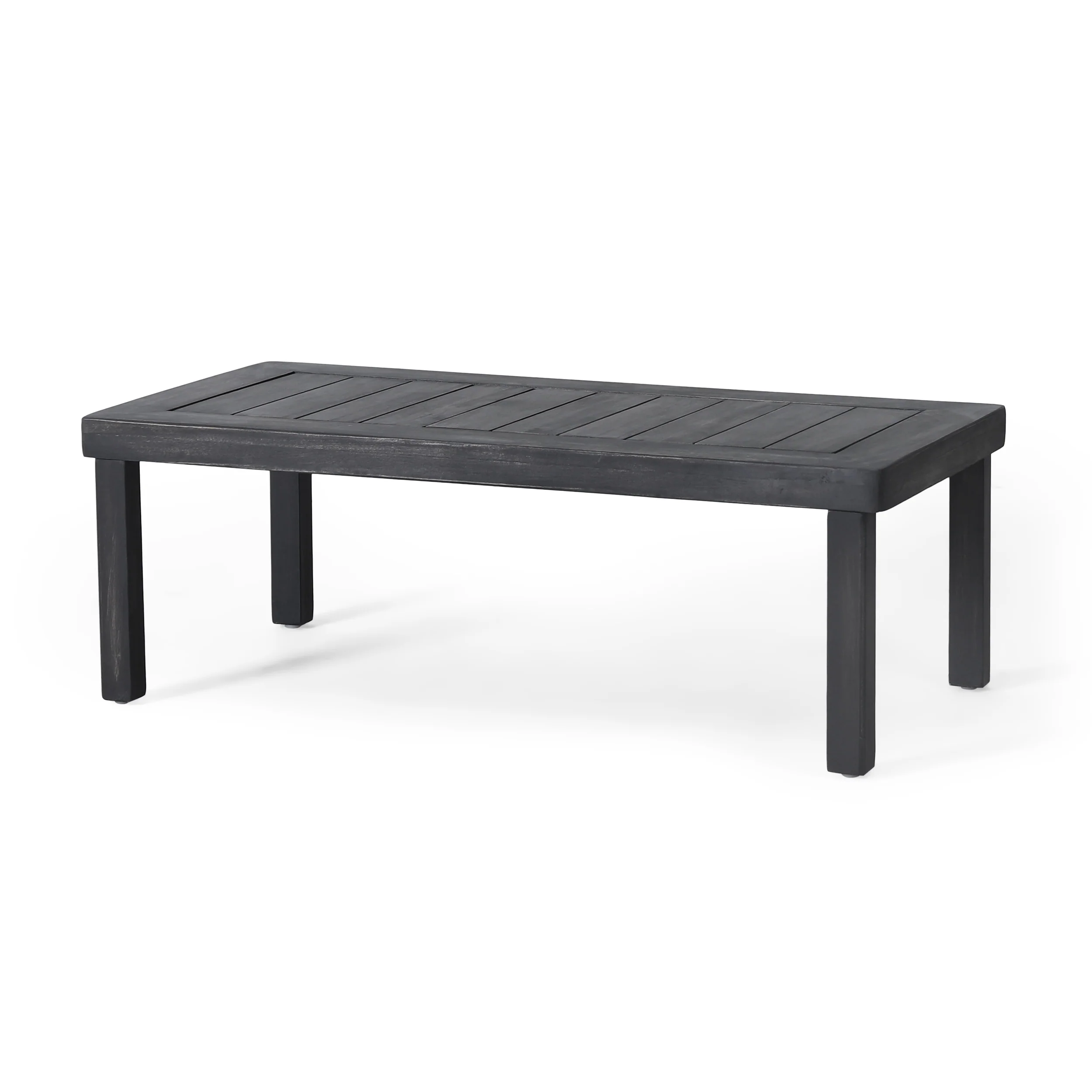 Rabun Outdoor Acacia Wood 4 Seater Chat Set with Cushions - furnishings
