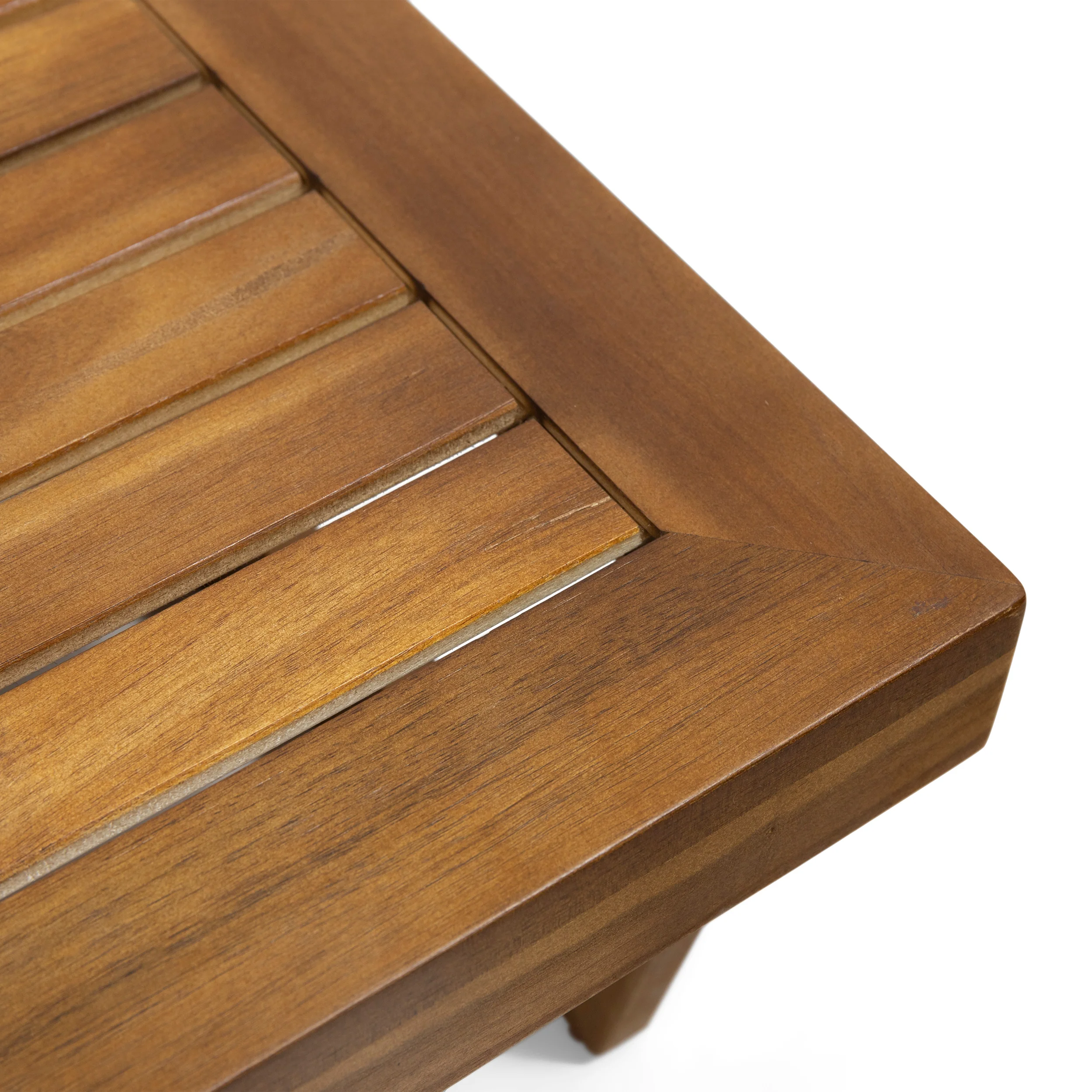 Emma Outdoor Acacia Wood Coffee Table - furnishings