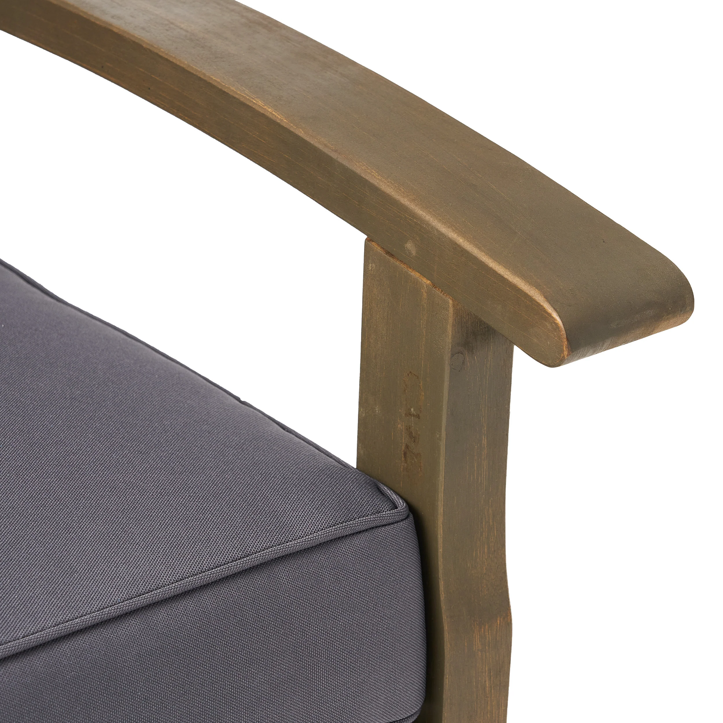 Keanu Outdoor Wooden Club Chairs (Set of 4) - furnishings