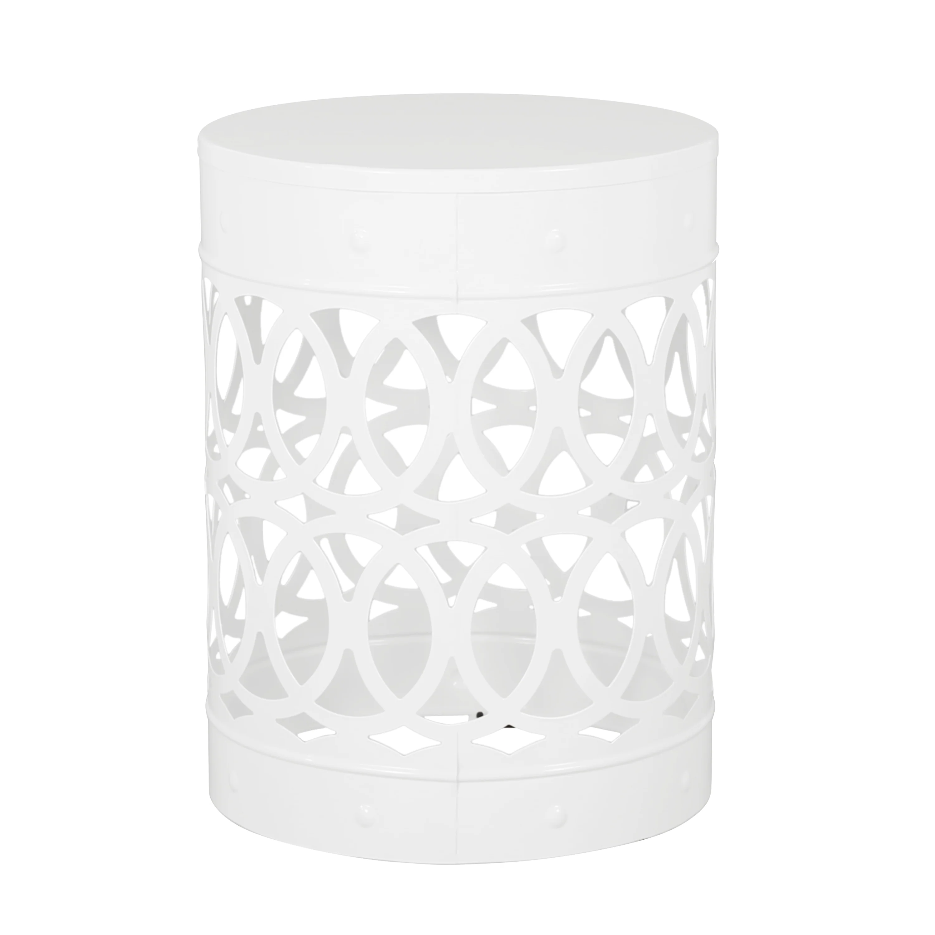 Pellerin Outdoor Metal Side Table - furnishings