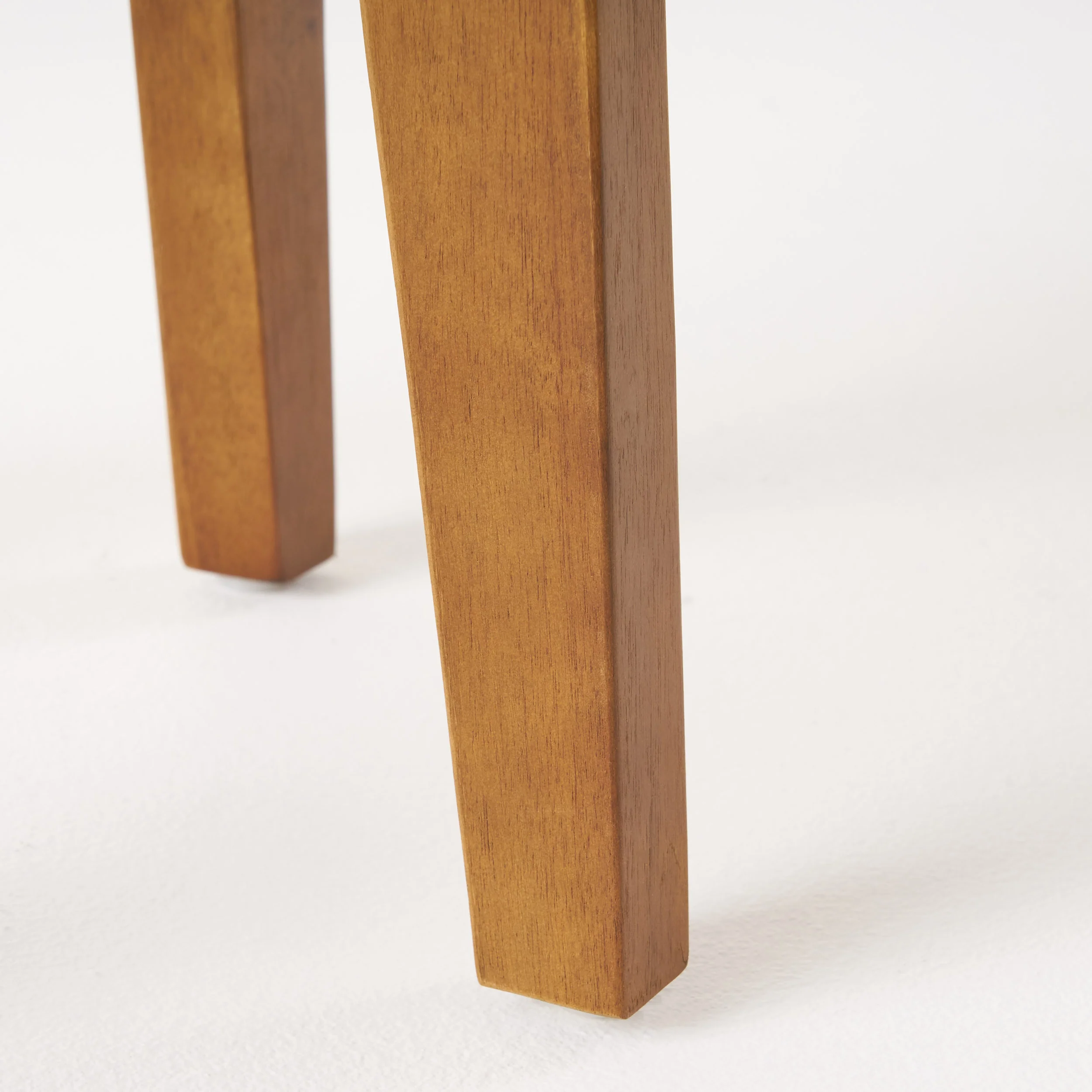 Murray Outdoor Acacia Wood Club Chair and Side Table Set - furnishings