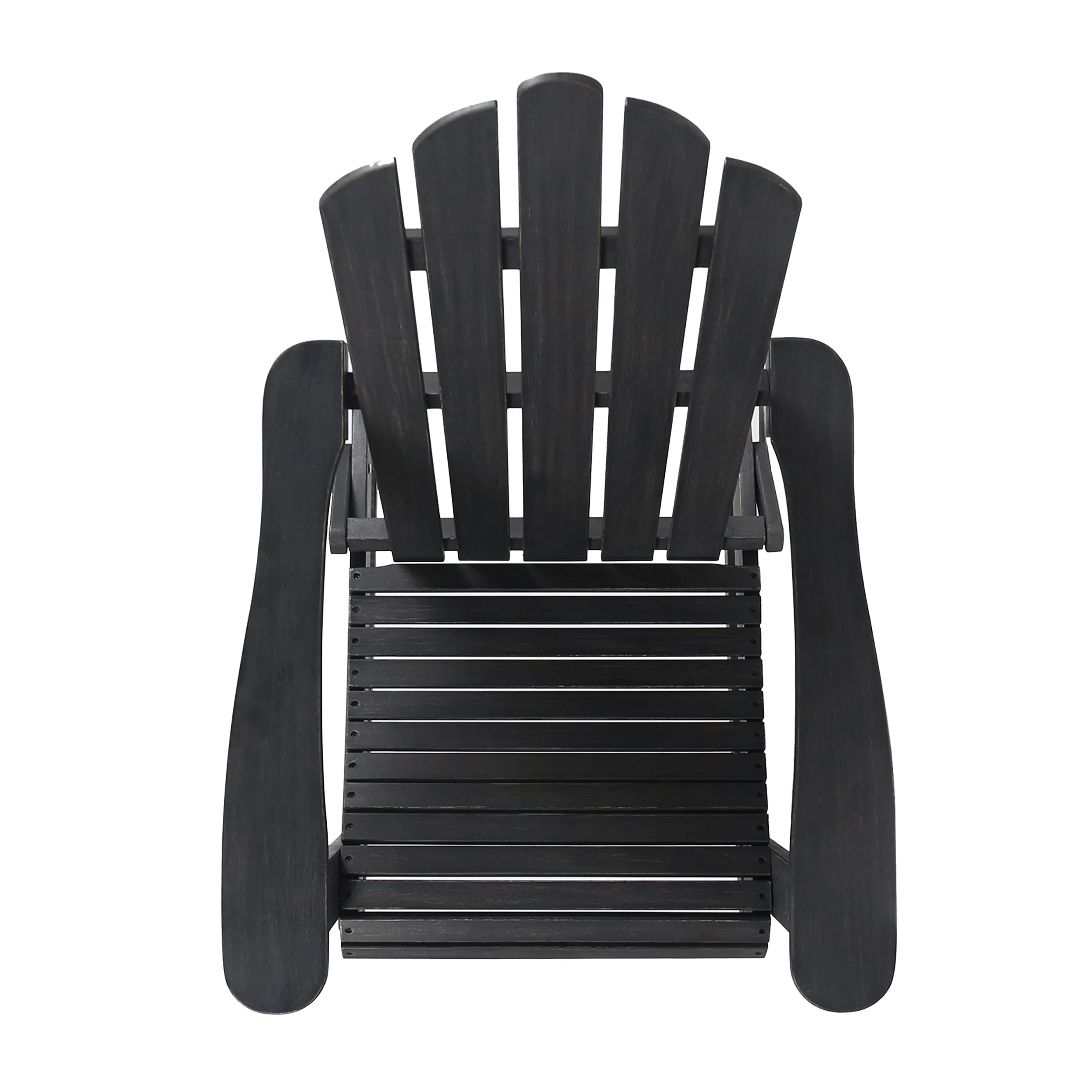 Cara Outdoor Adirondack Acacia Wood Rocking Chair - furnishings