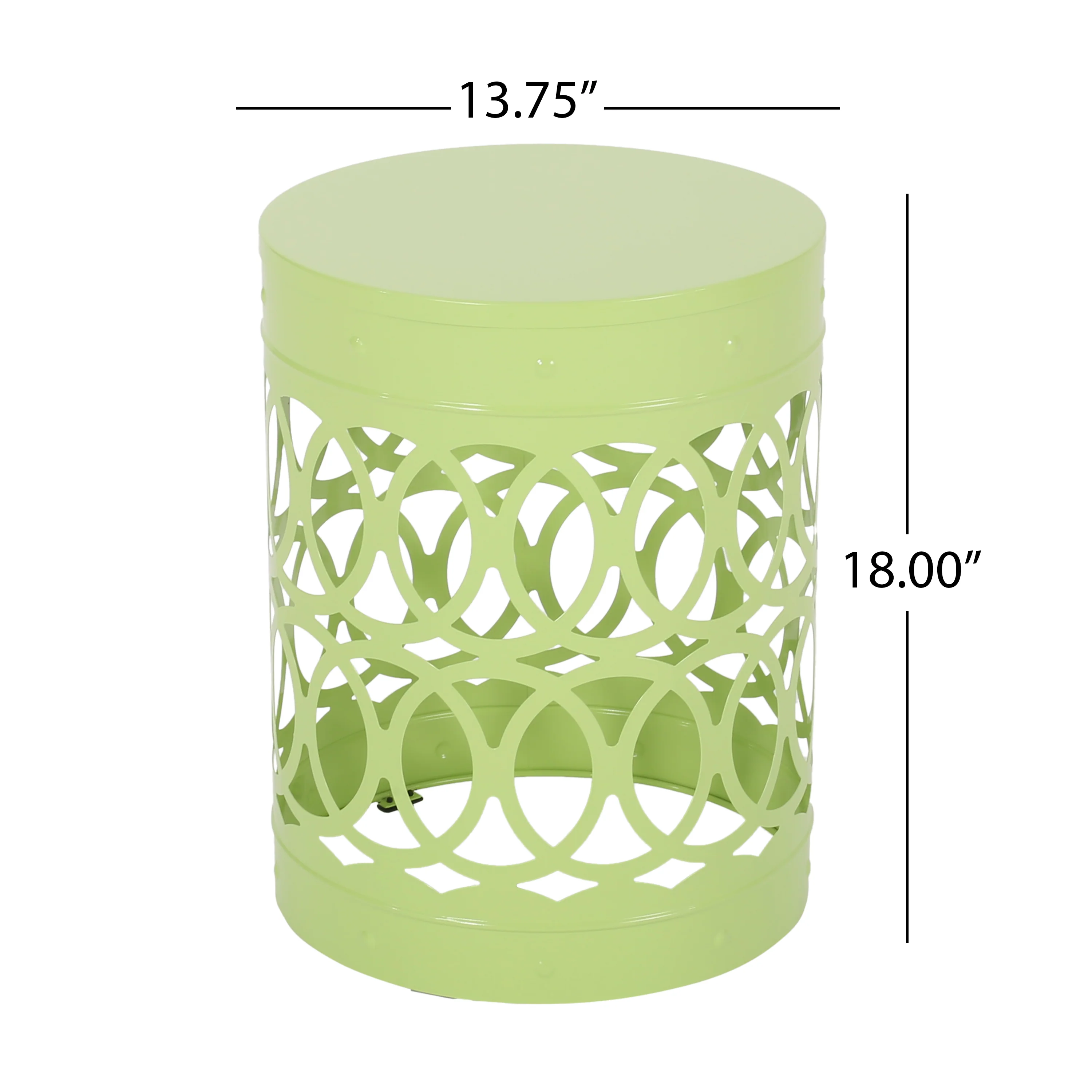 Pellerin Outdoor Metal Side Table - furnishings