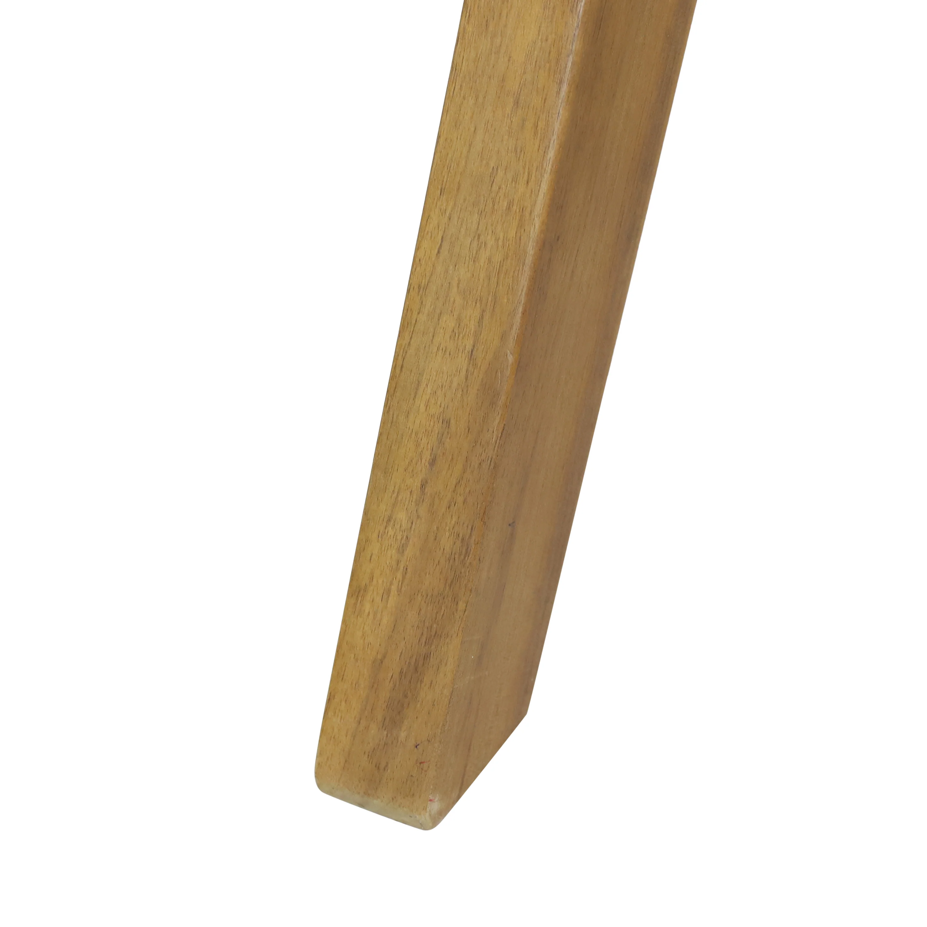 Brigitte Outdoor Round Acacia Wood Bistro Table with X Legs - furnishings