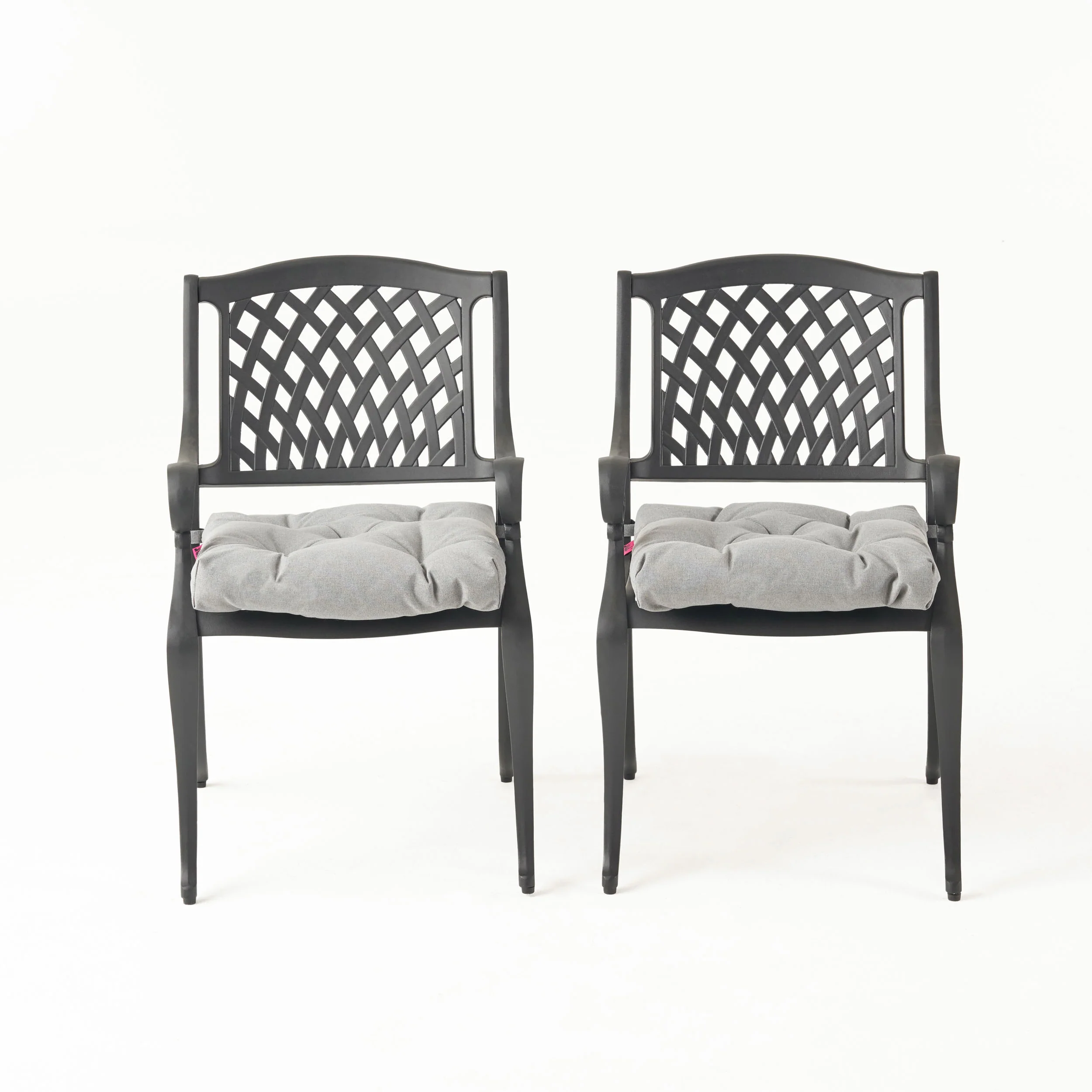 Allee Outdoor Dining Chair with Cushion (Set of 2) - furnishings