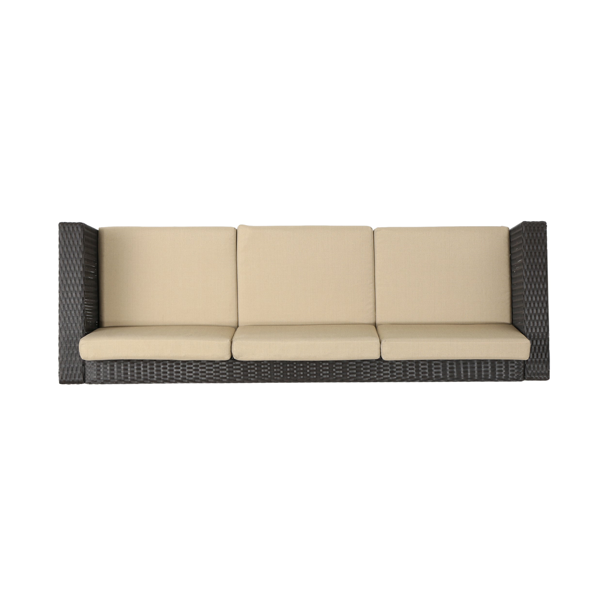 Cony Outdoor Wicker 3 Seater Sofa - furnishings