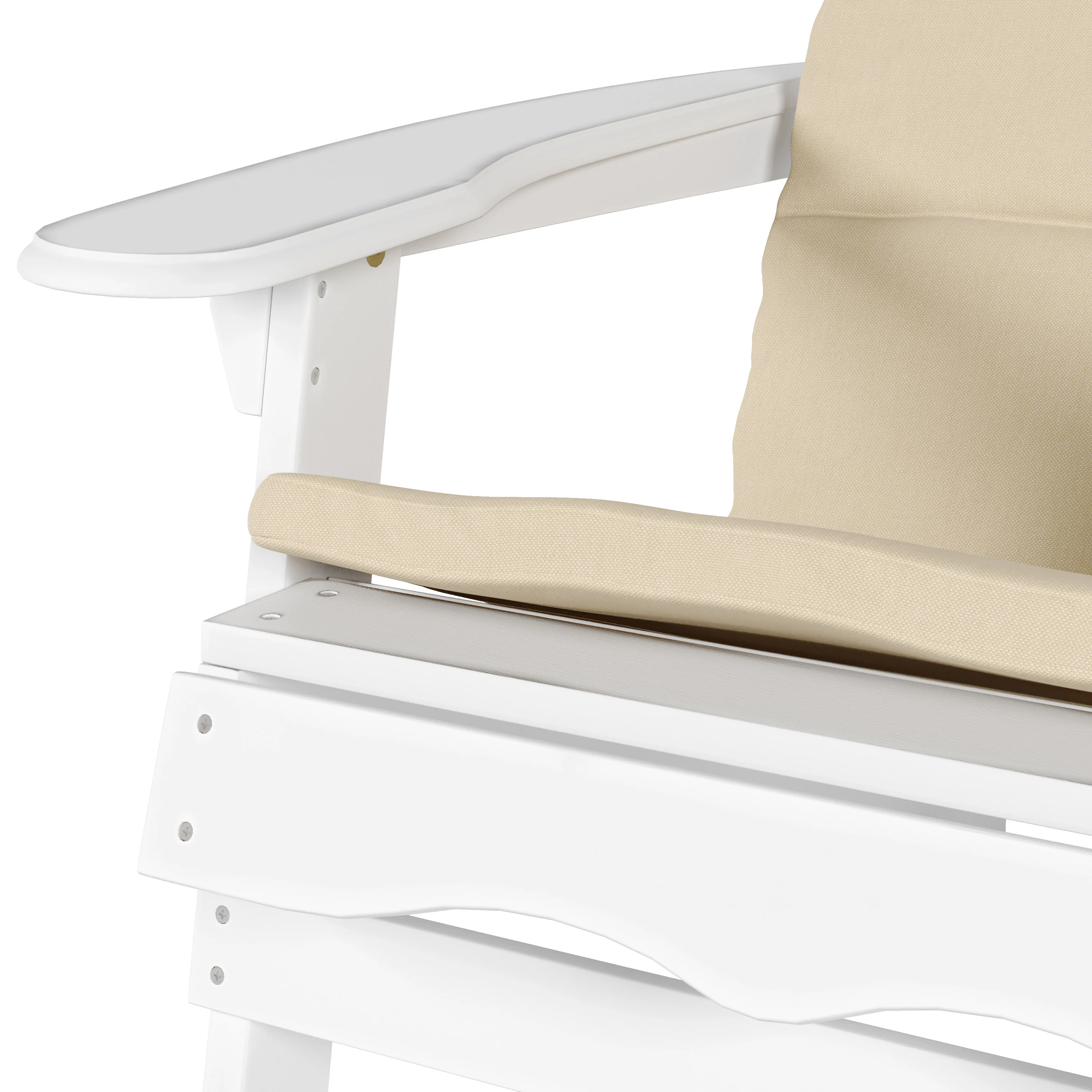 Amenda Outdoor Acacia Wood Folding Adirondack Chairs with Cushions - furnishings