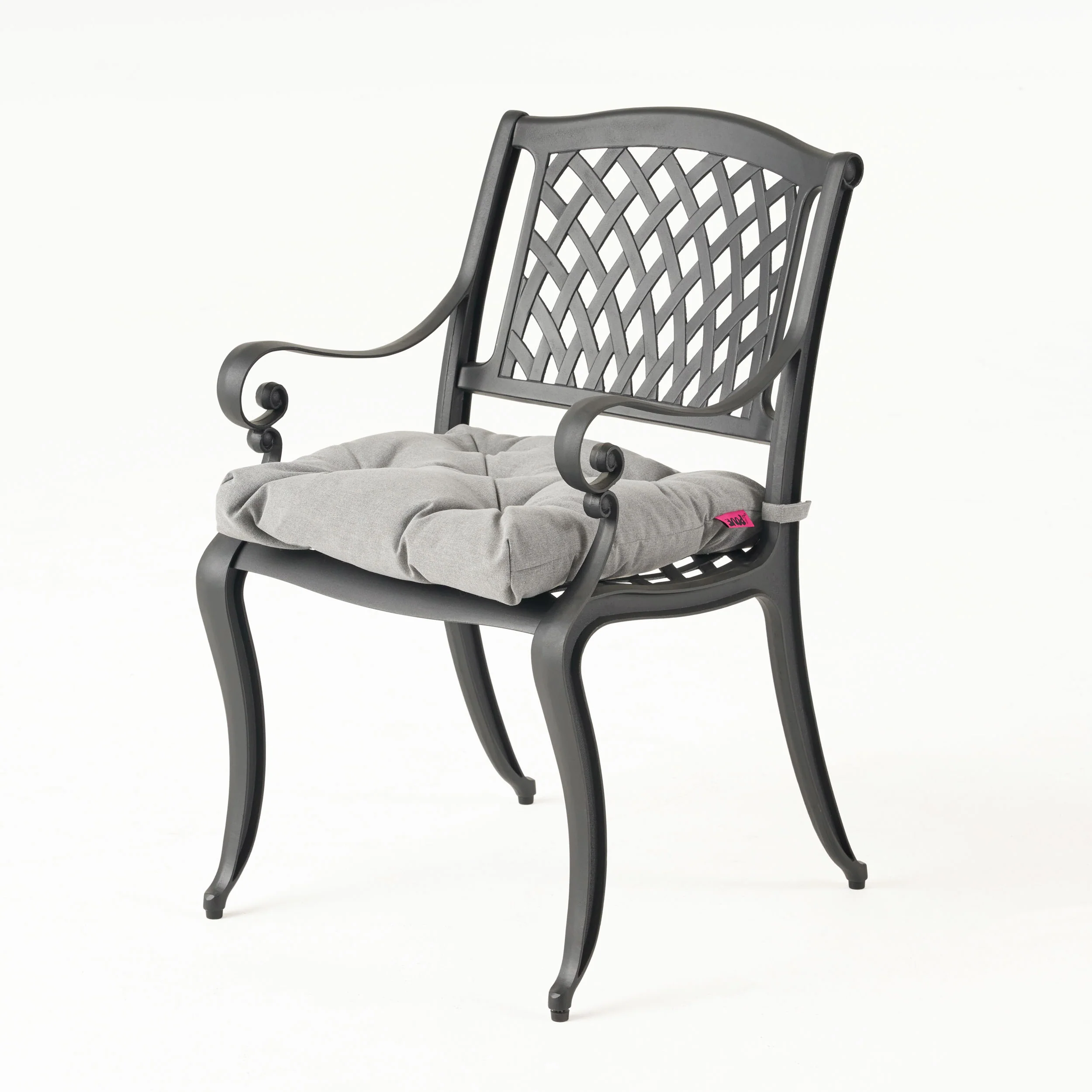 Allee Outdoor Dining Chair with Cushion (Set of 2) - furnishings