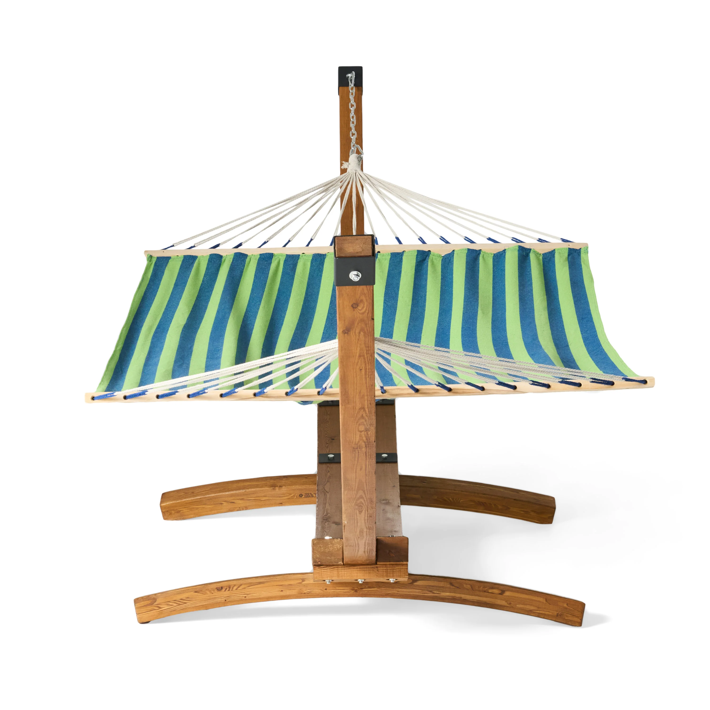 Weston Outdoor Hammock w/ Wooden Base - furnishings