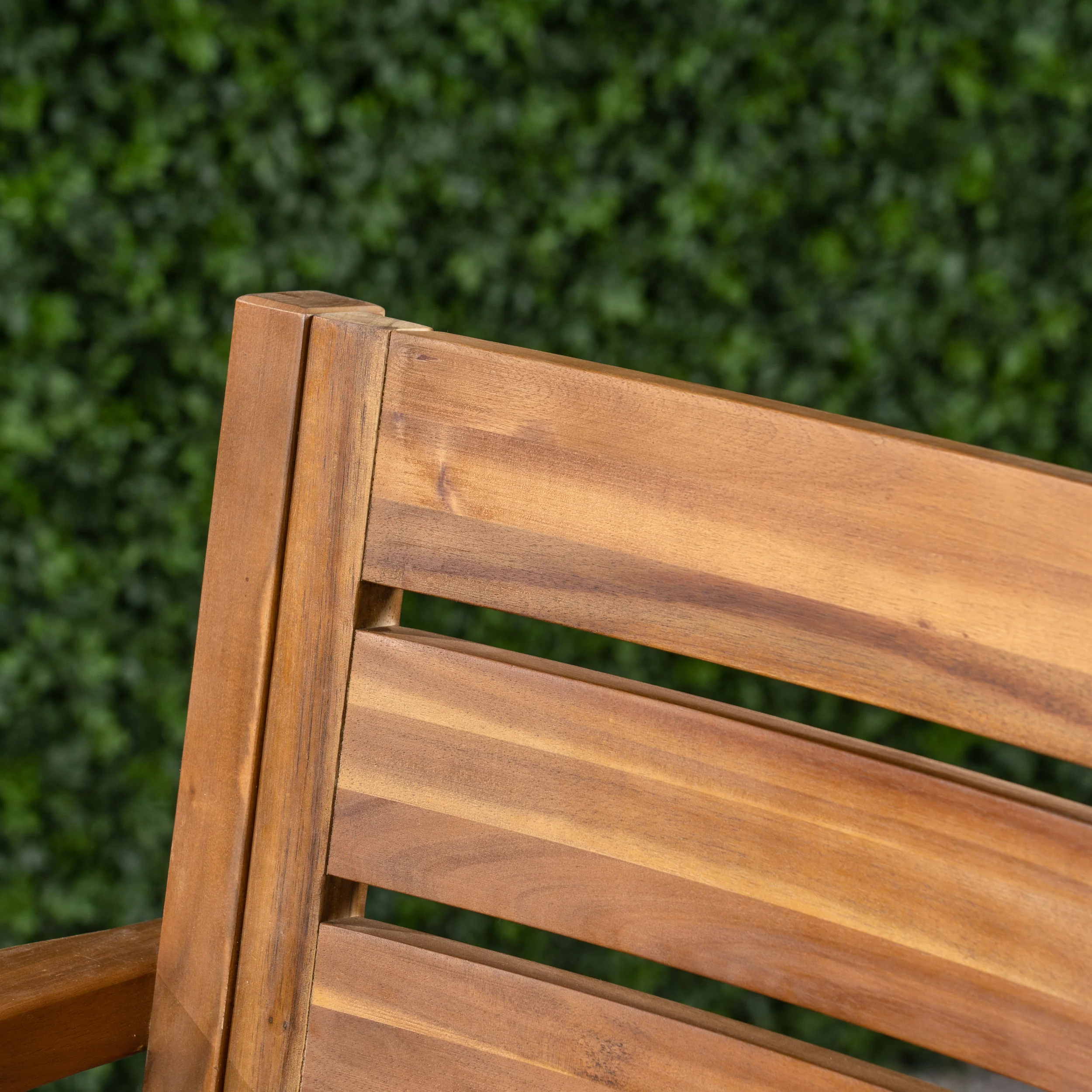 Stanford Outdoor Farmhouse 4 Seater Wood Bar Set - furnishings