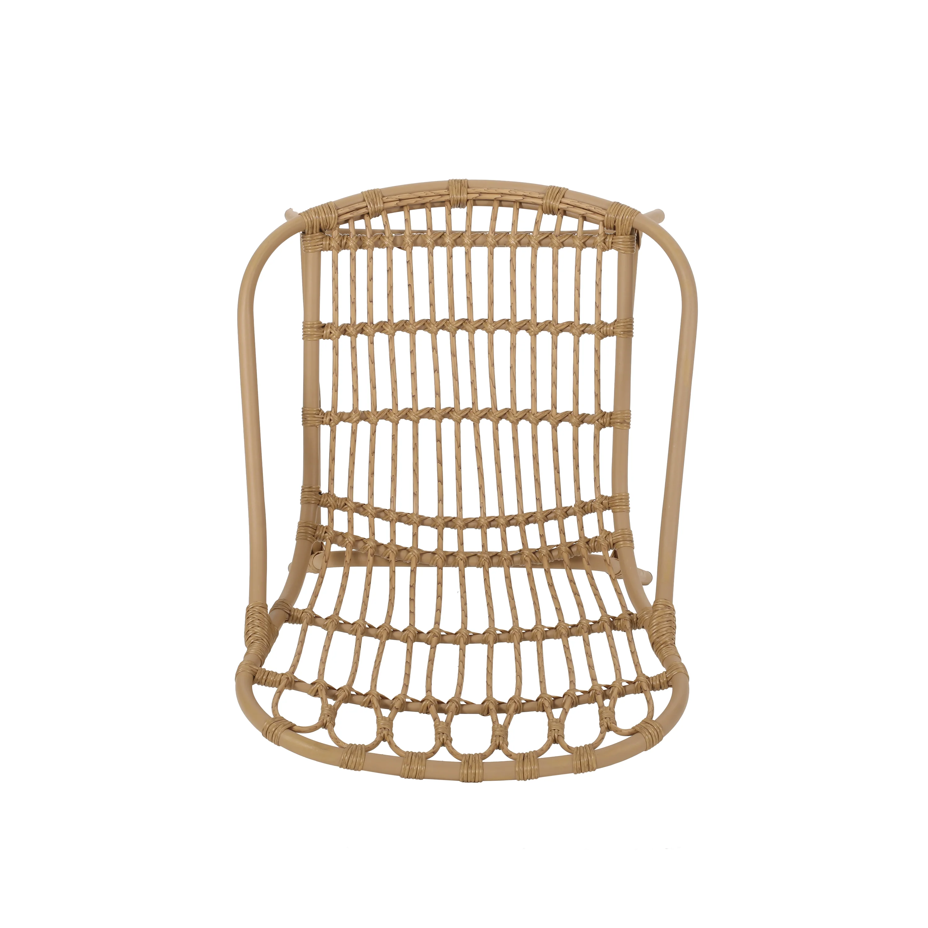 Barrister Outdoor Wicker Accent Chairs, Set of 2 - furnishings