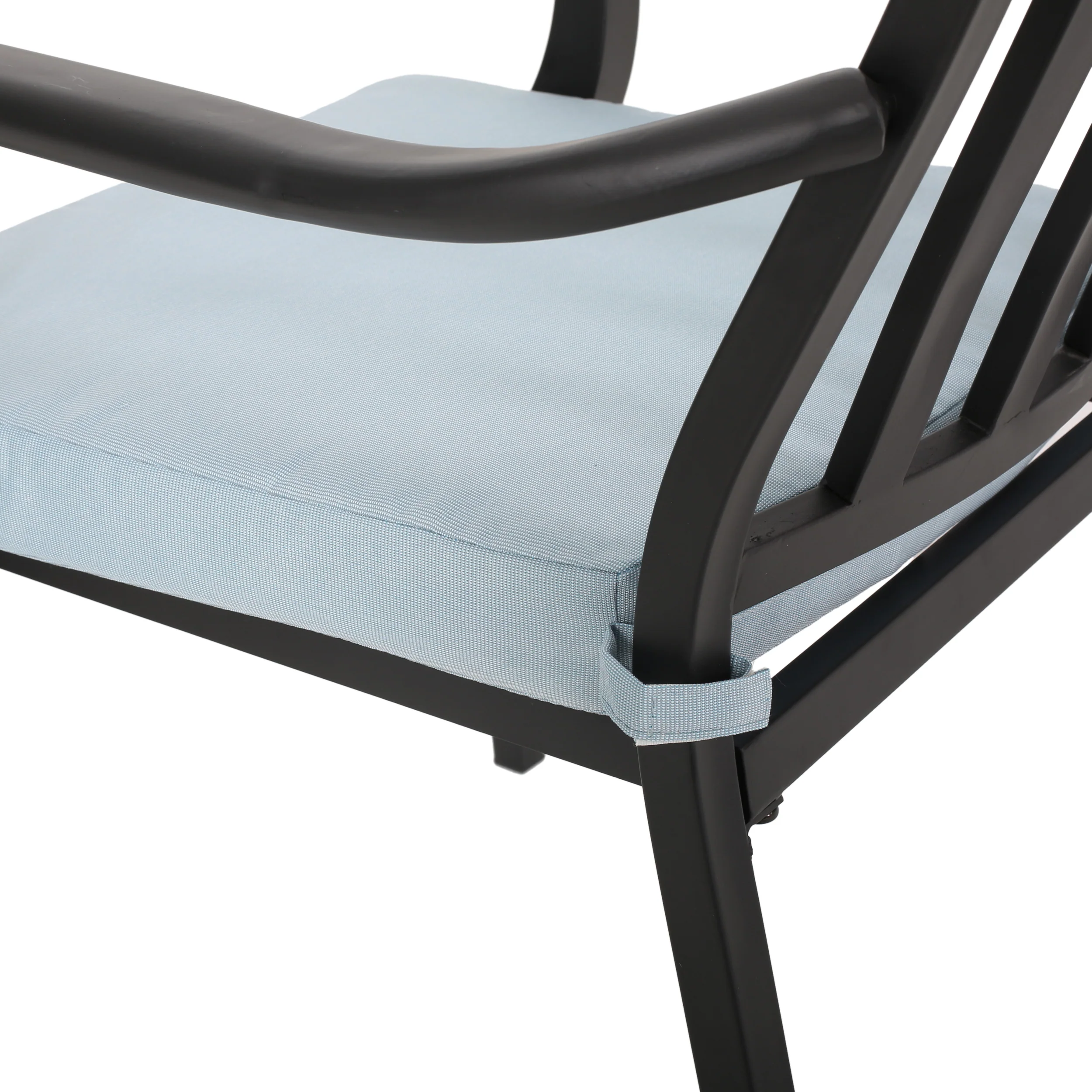 Olive Outdoor Dining Chair with Cushion (Set of 2) - furnishings