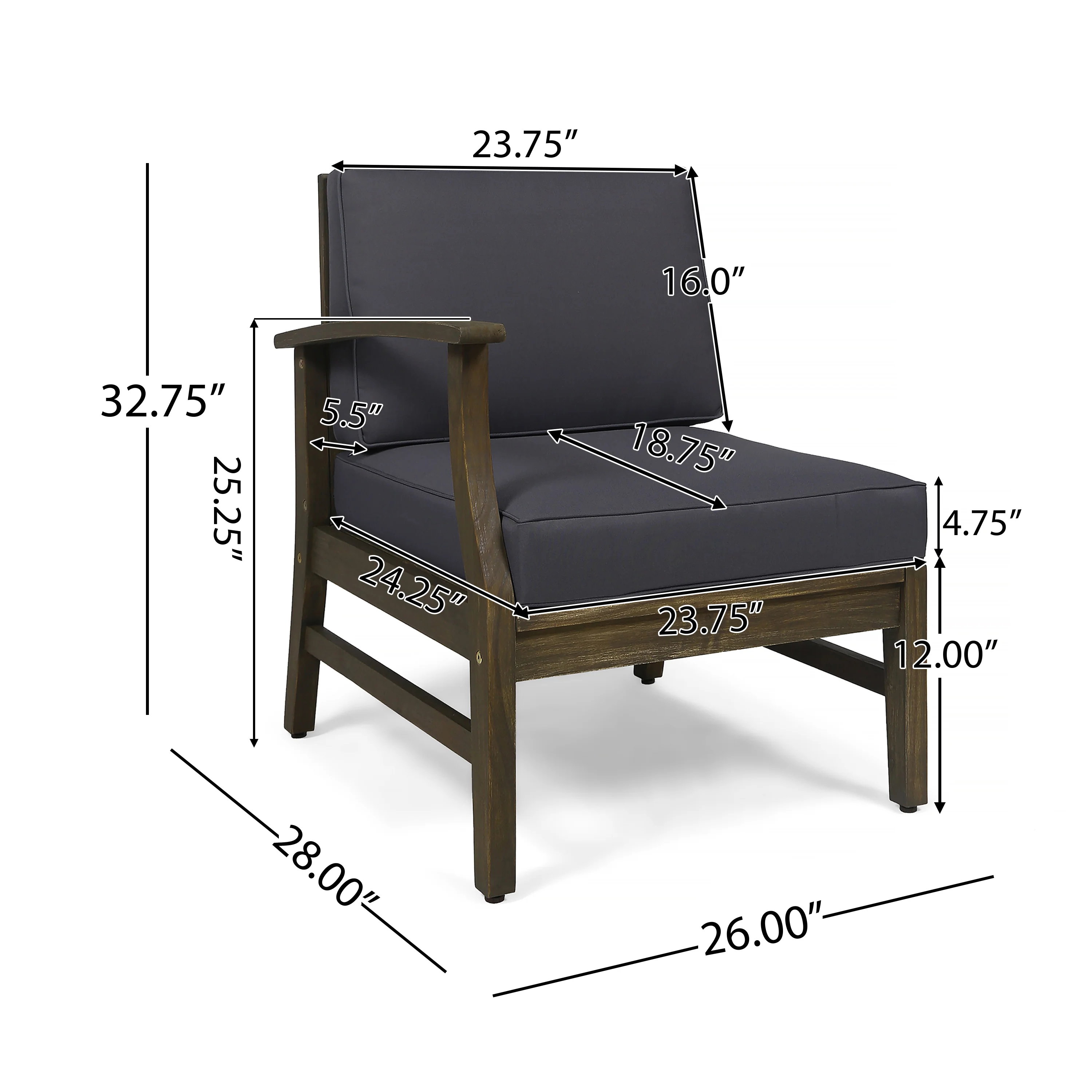 Judith Outdoor 10 Piece Acacia Wood Sofa Sectional Set - furnishings
