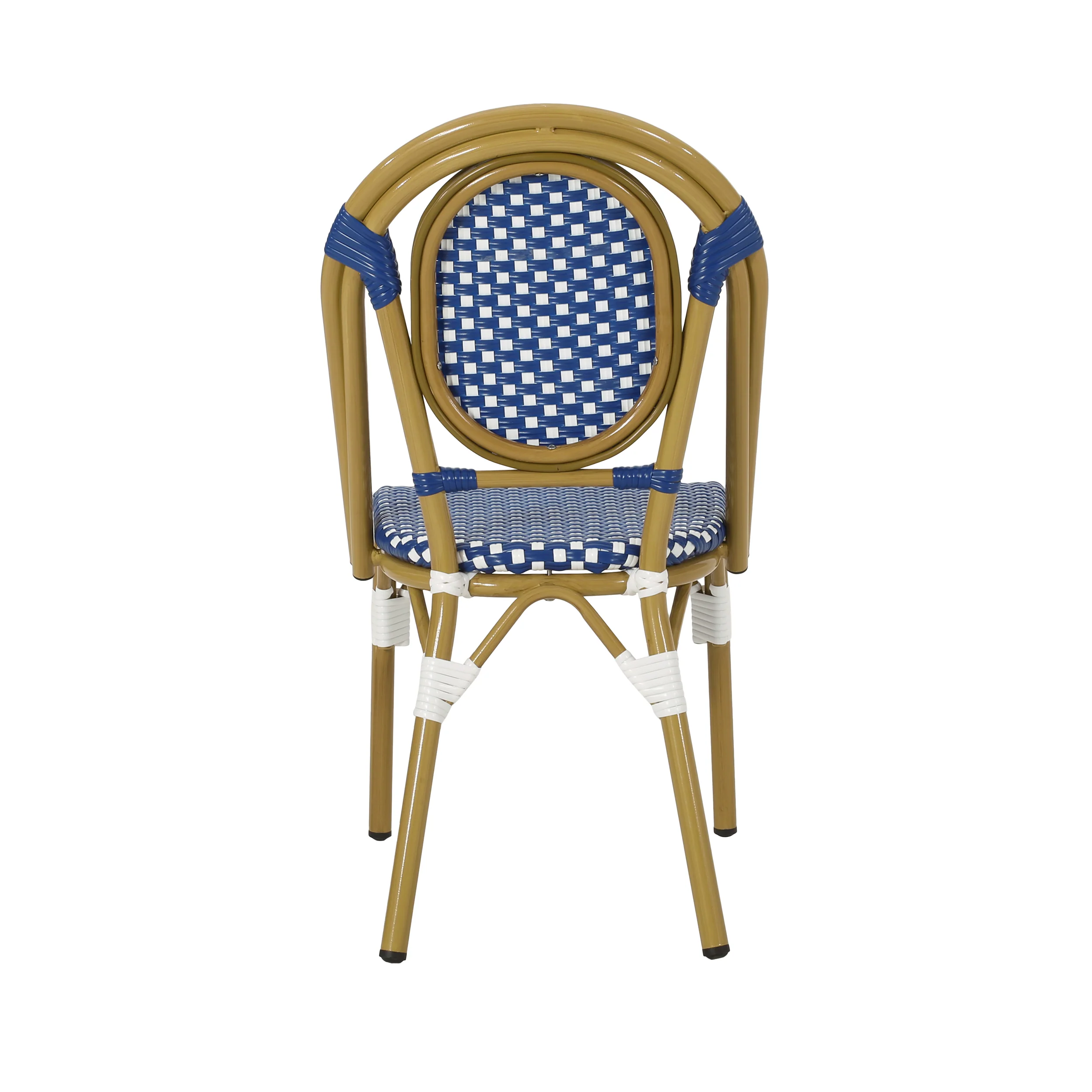 Kazaria Outdoor French Bistro Chairs (Set of 4) - furnishings