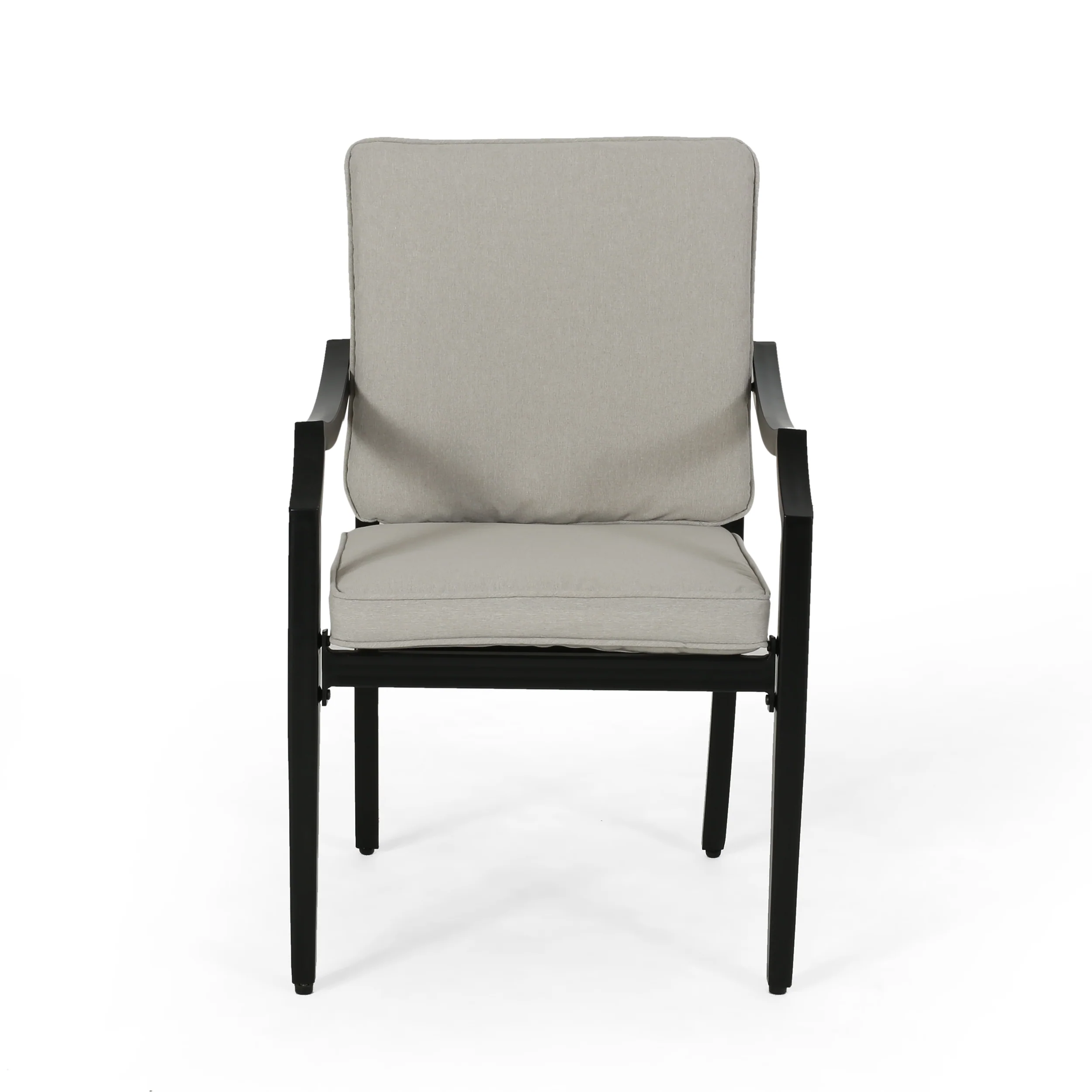 Carlson Diego Outdoor Aluminum Dining Chairs with Cushions (Set of 2) - furnishings