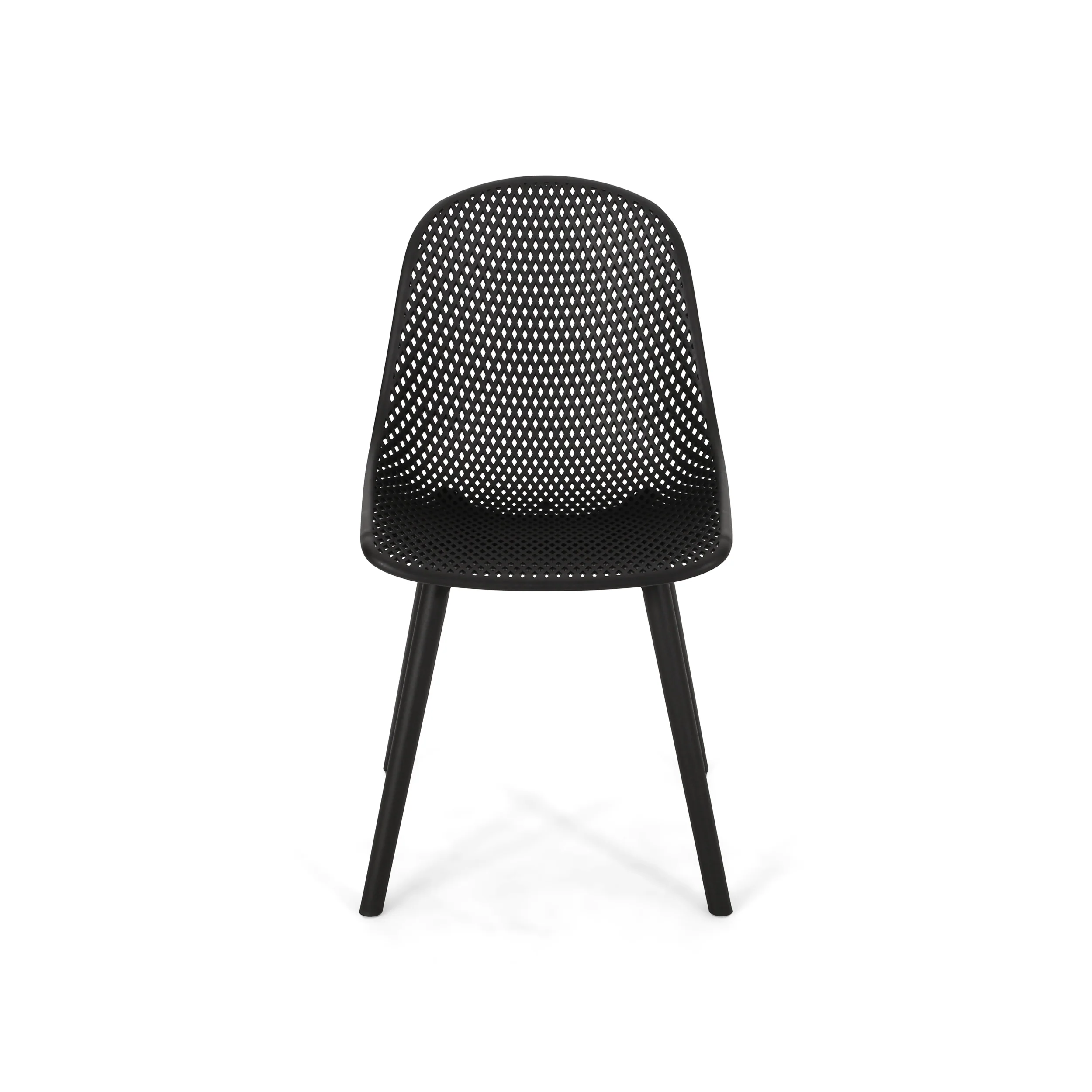 Yazmeen Outdoor Modern Dining Chair (Set of 4) - furnishings