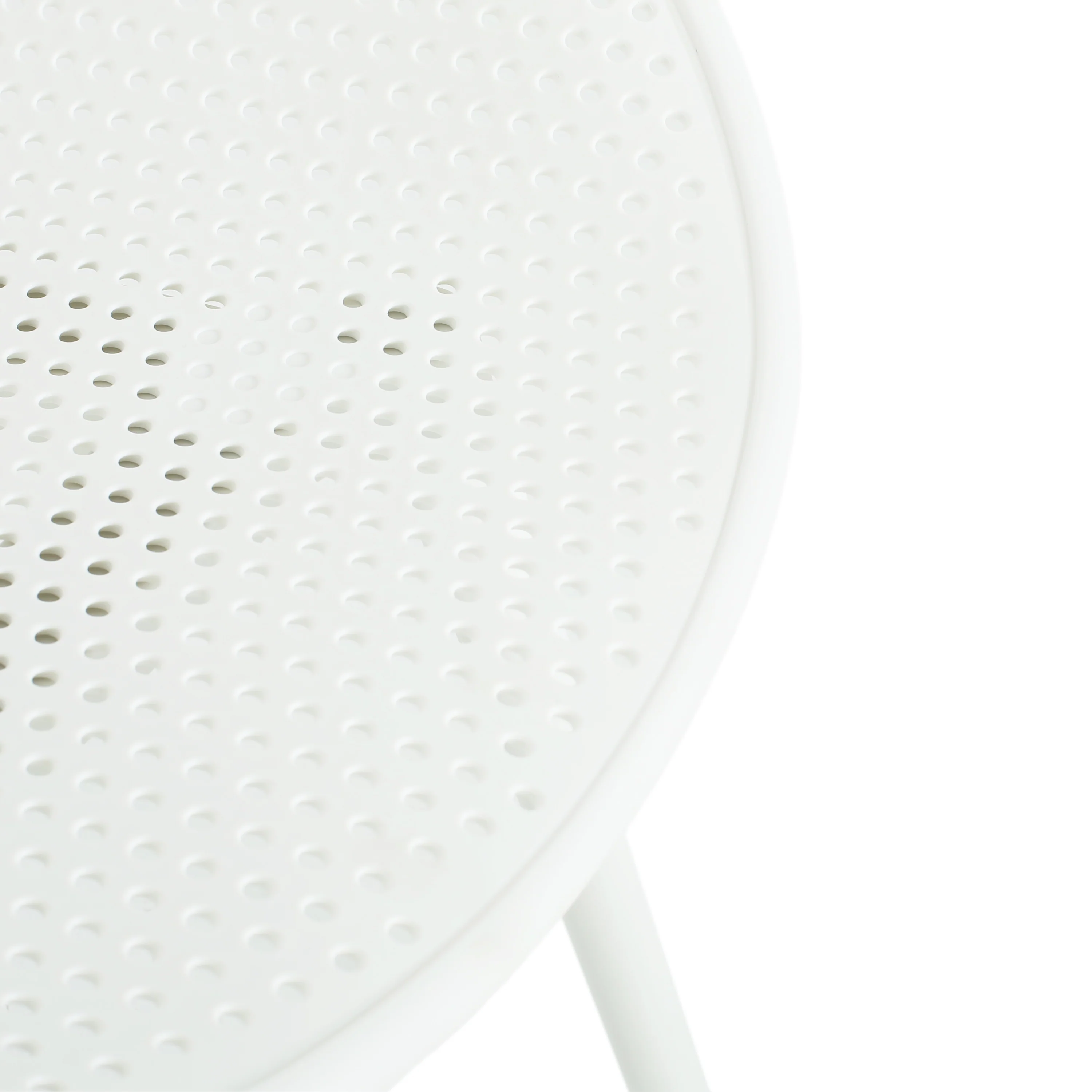 Indoor & Outdoor Polypropelene Plastic Gable Dining Chair, Set of 2 - furnishings