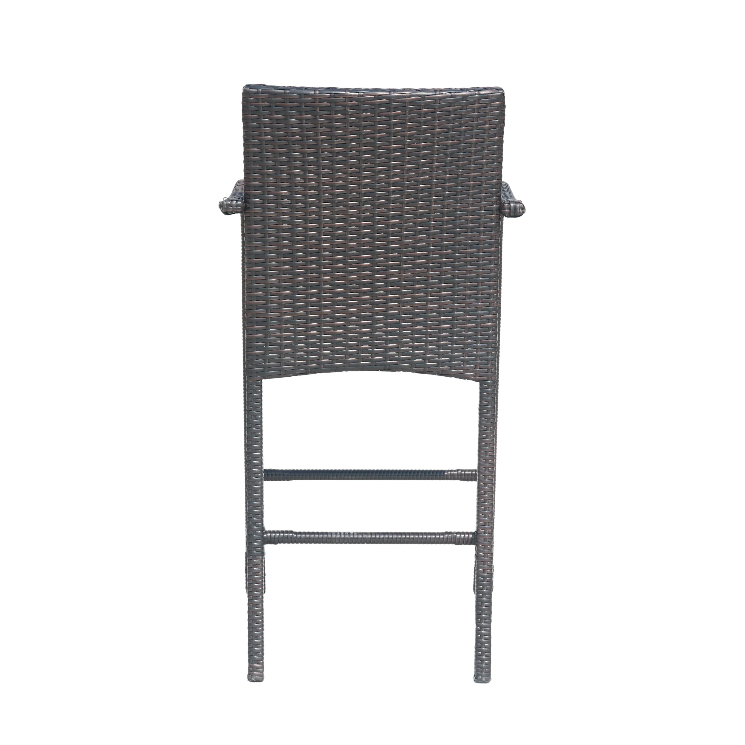 Iremide Outdoor Wicker Barstool Chair (Set of 2) - furnishings
