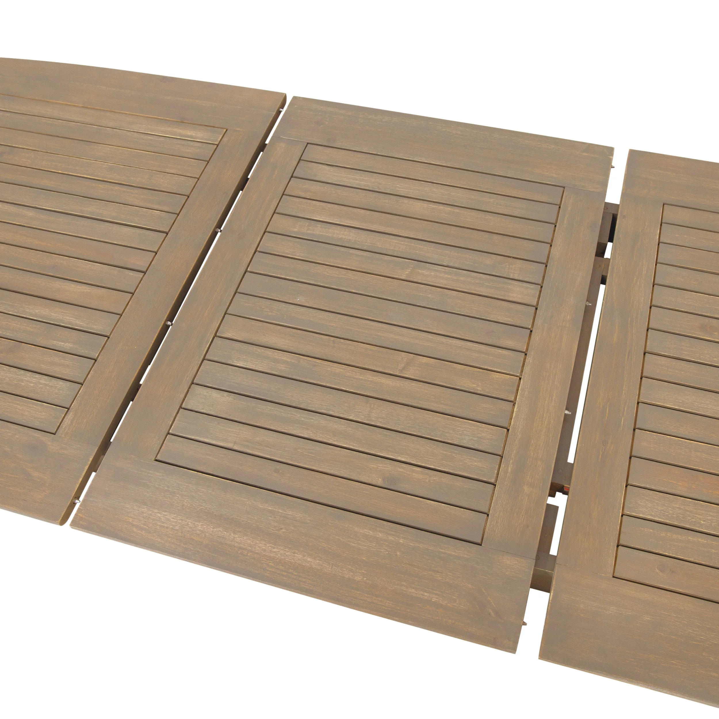 Stanford Outdoor Acacia Wood Expandable Dining Table - furnishings