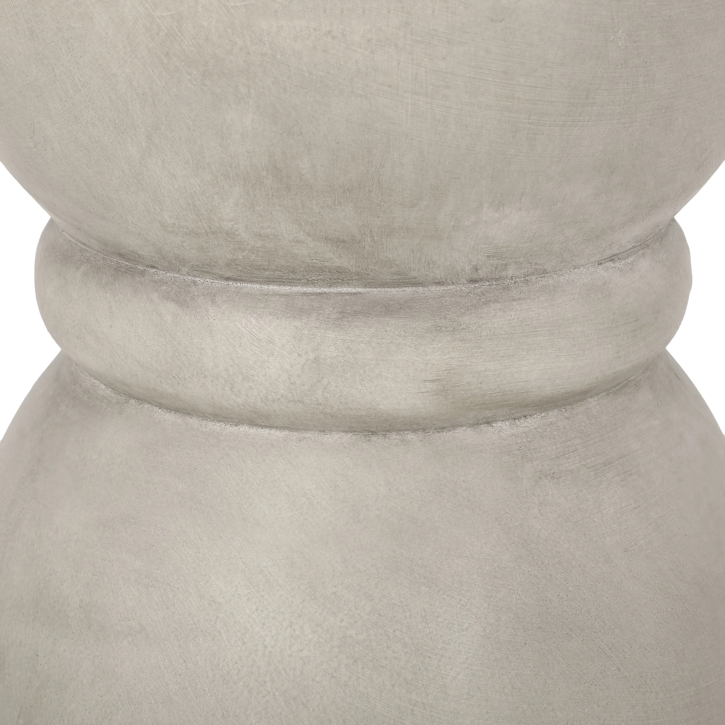 Domitri Outdoor Contemporary Lightweight Concrete Accent Side Table - furnishings