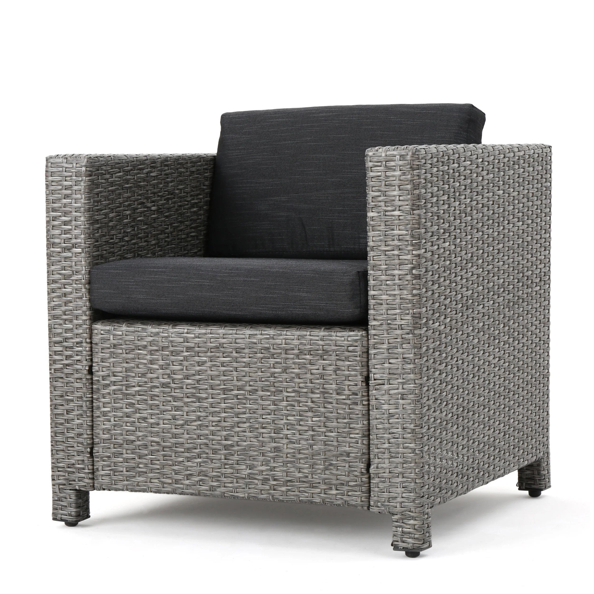Venice 4-Seater Outdoor Fire Pit Chat Set - furnishings