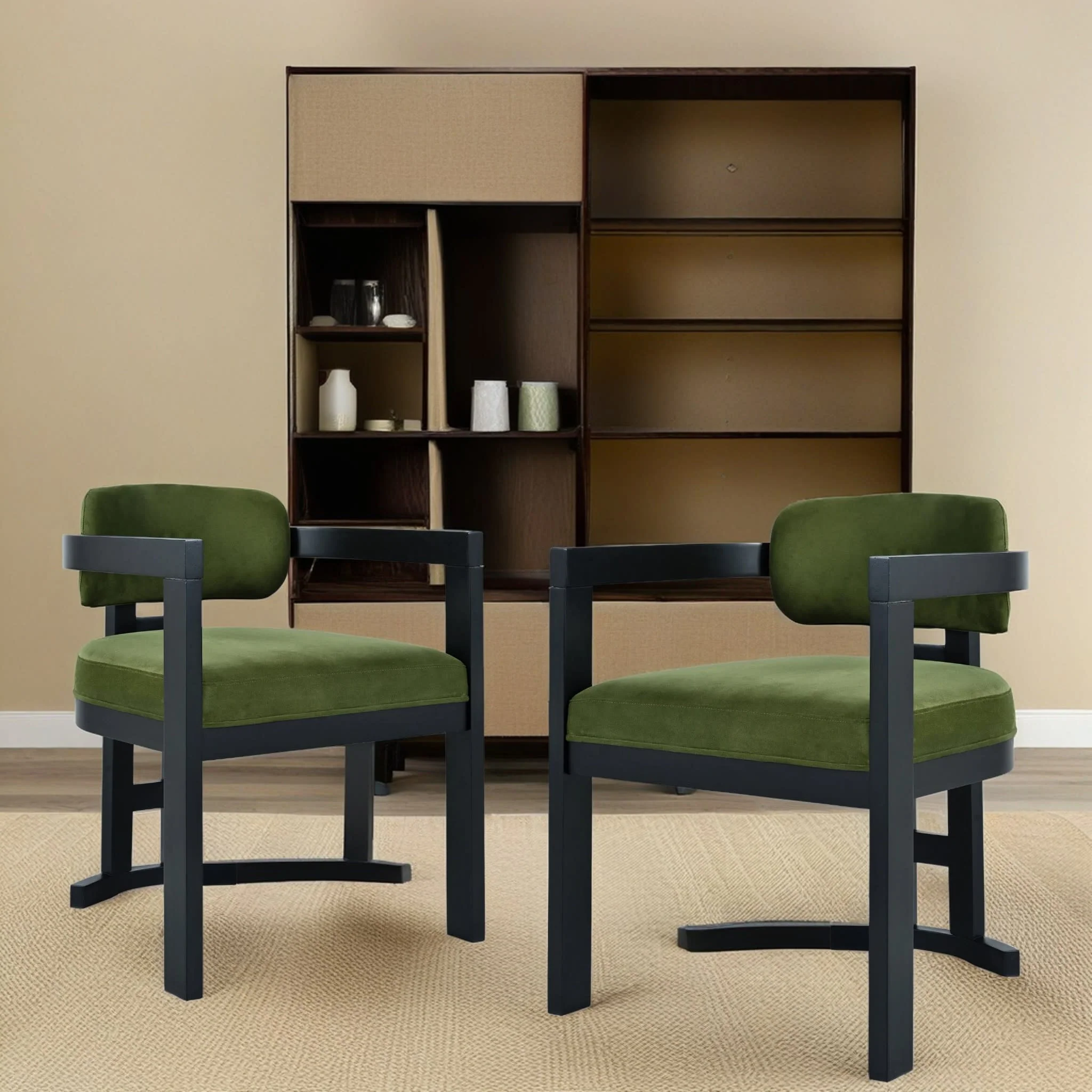 Elow Modern C-Shaped End Table - furnishings